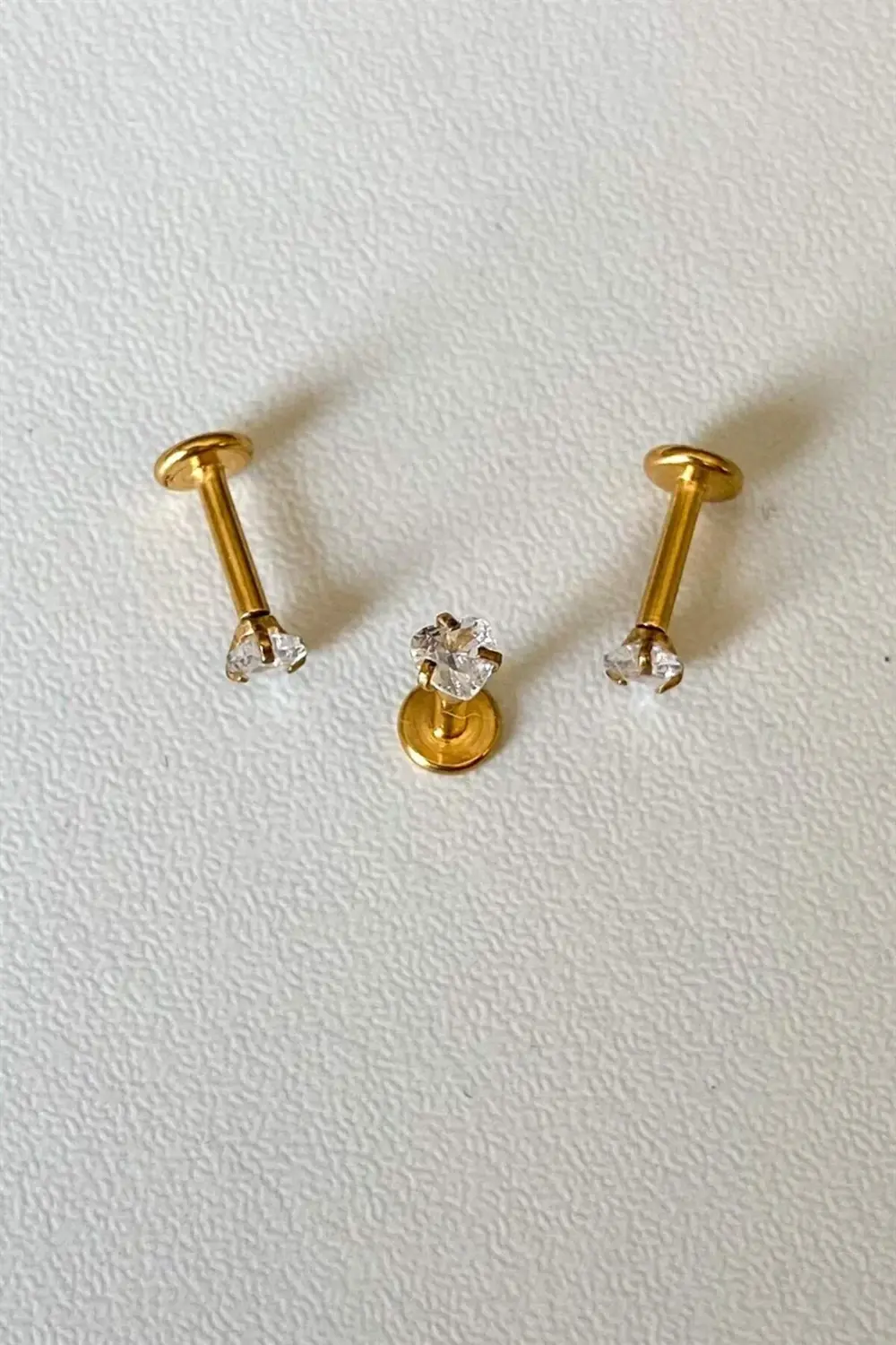 Kalpli Tektaş Piercing | Cerrahi Çelik