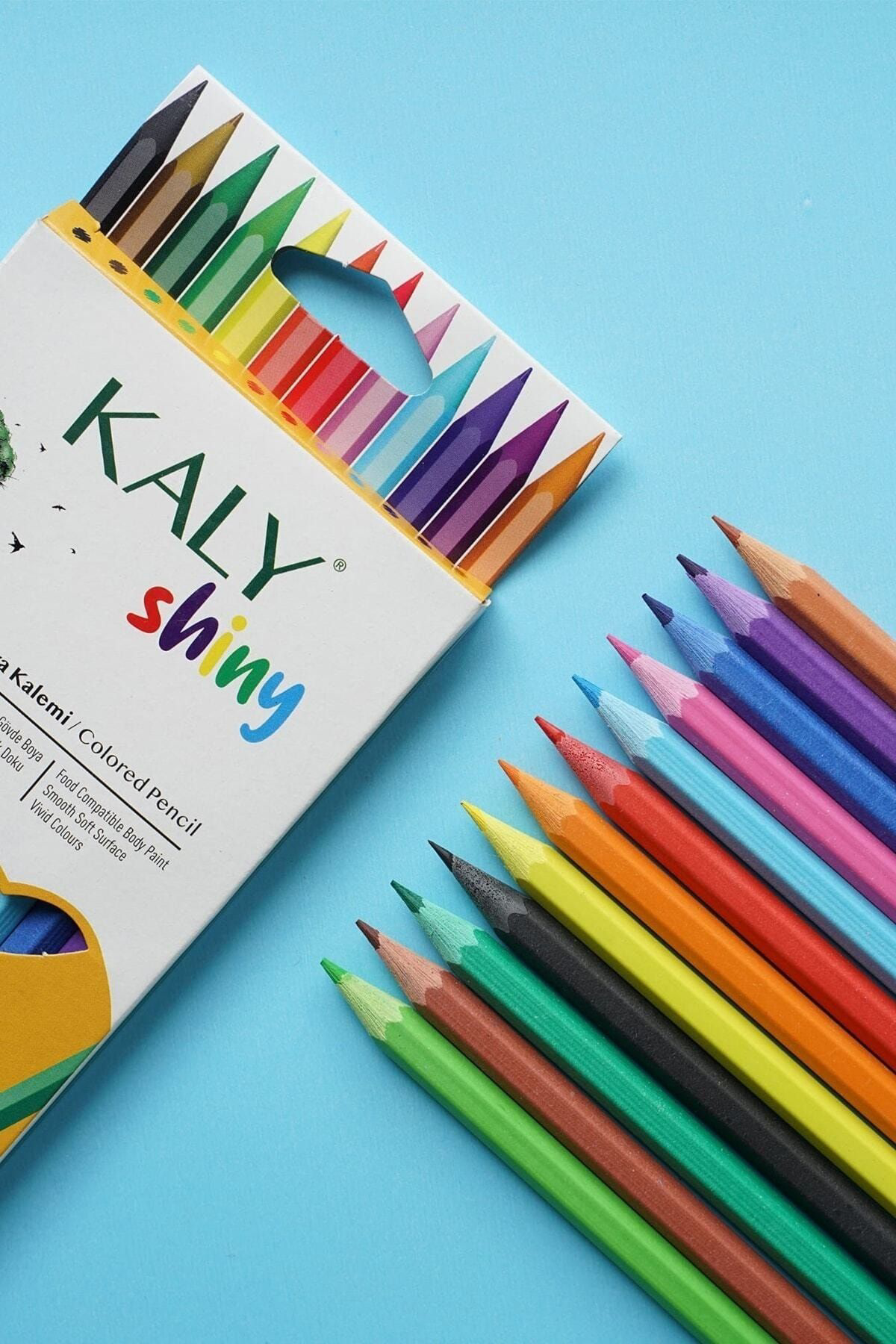 Kaly 12 Renk Tam Boy Kuru Boya Seti