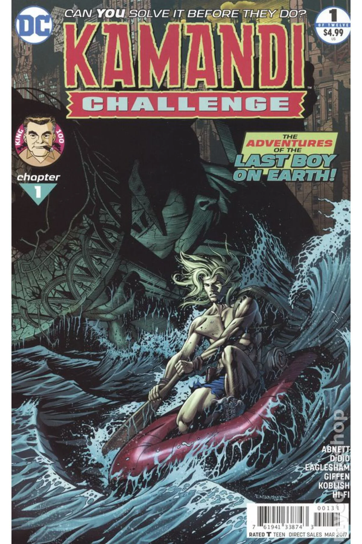 Kamandi Challenge #1B (ingilizce)