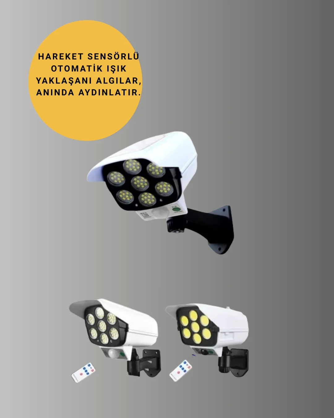 KAMERA GÖRÜNÜMLÜ BAHÇE LAMBA