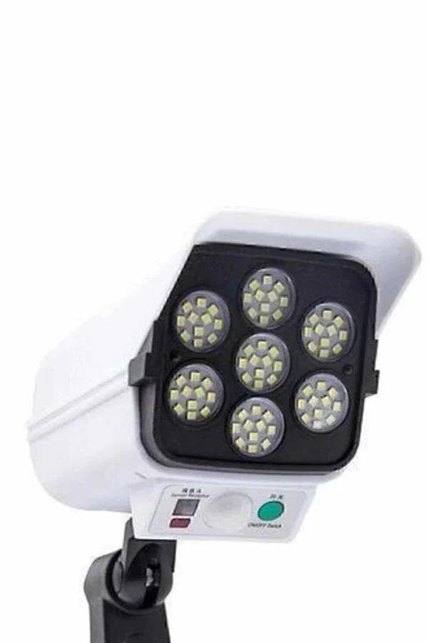 Kamera Görünümlü Dönebilen Bahçe Aydınlatması - Güvenlik Kamerası ve Led Lamba İçin Mükemmel Çözüm