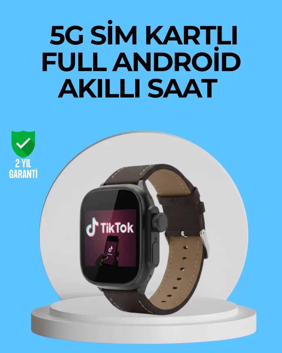Kamera Özellikli Akıllı Saat Play Store Destekli Android Saat