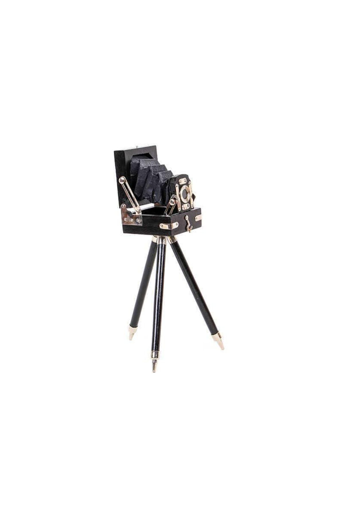 Mağazanyaninda Kamera Tripod Modelli Vintage Dekoratif Hediyelik