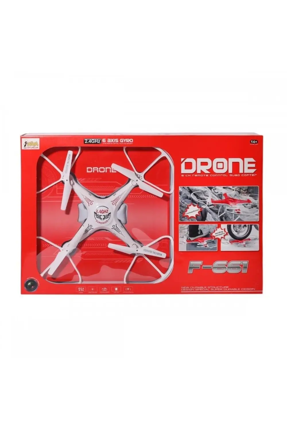 Kameralı Drone Quadcopter 2,4 GHz
