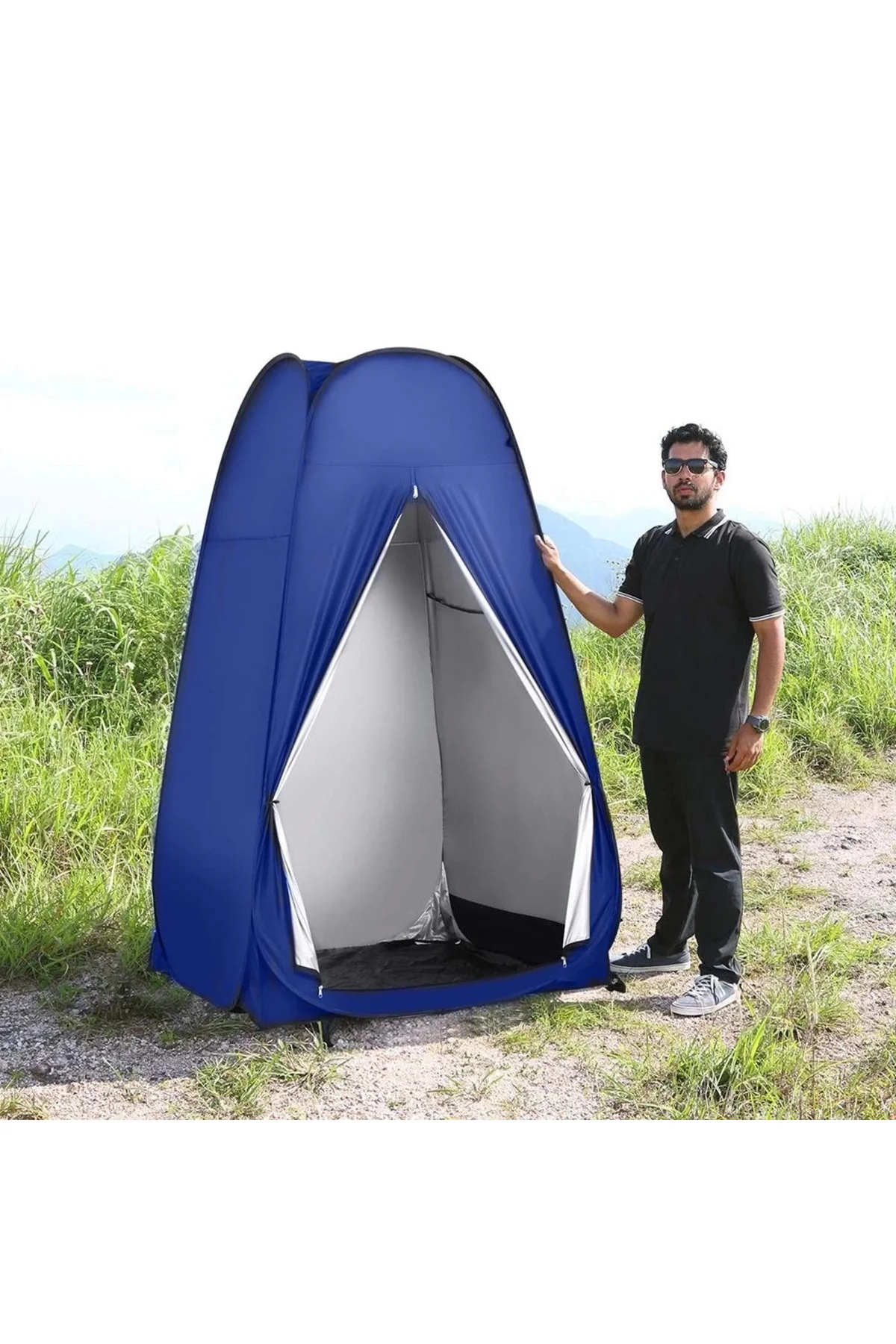 Kamp Alanı Duş Giyinme Wc Çadırı Fotoğrafcı Prova Kabini 190x120x