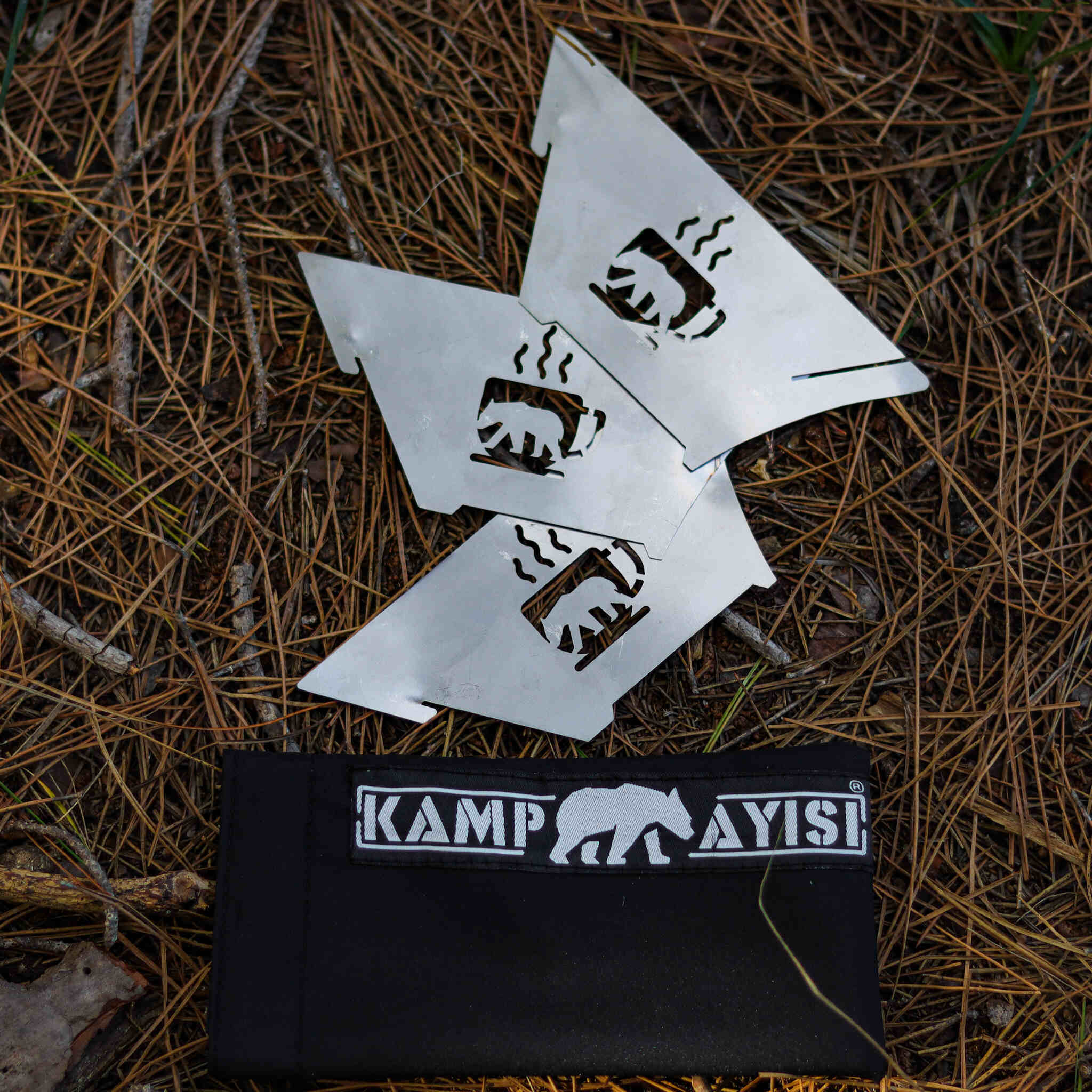Kamp Ayisi ® Barista Dripper™ Filtre Kahve Damitici: Katlanir Pasl