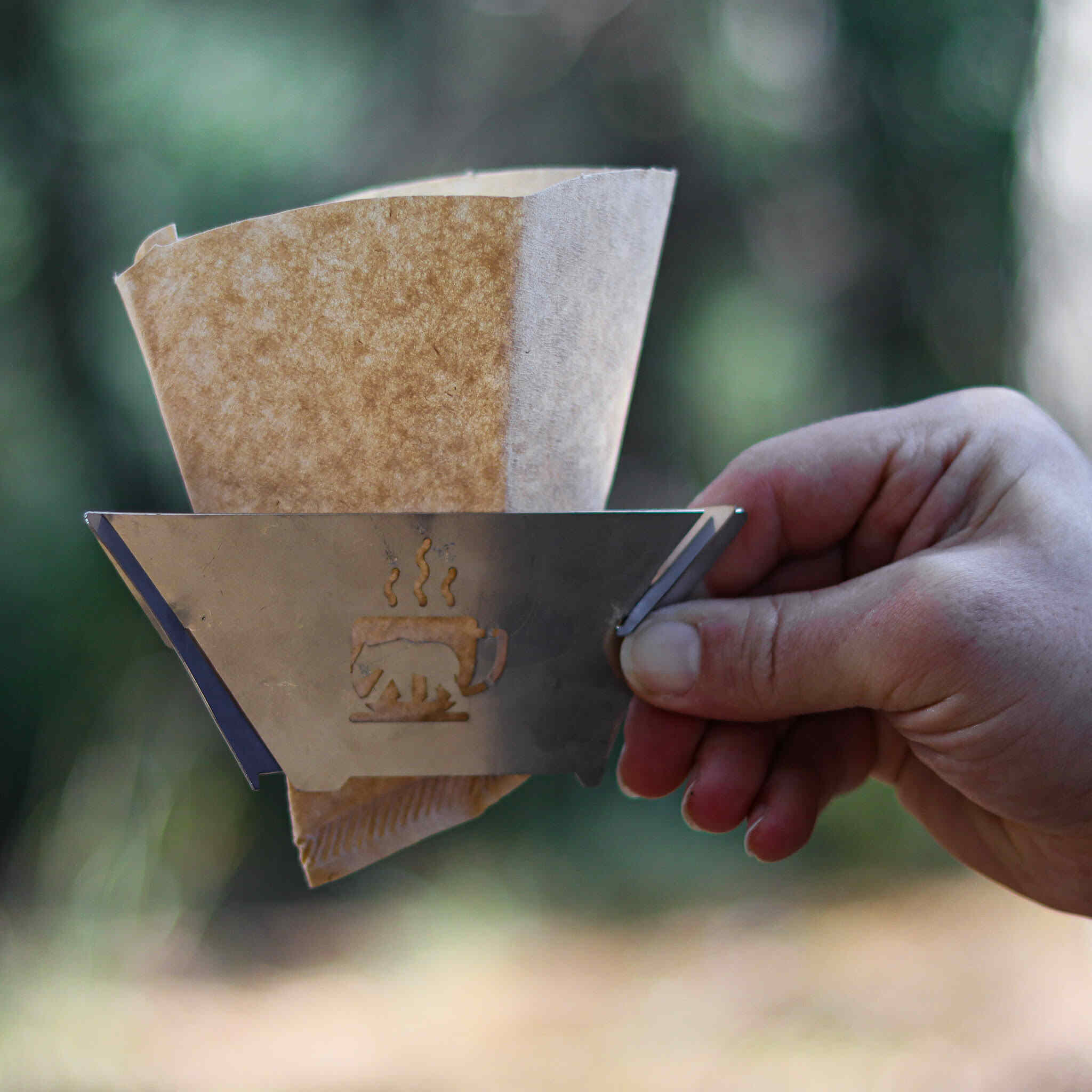 Kamp Ayisi ® Barista Dripper™ Filtre Kahve Damitici: Katlanir Pasl