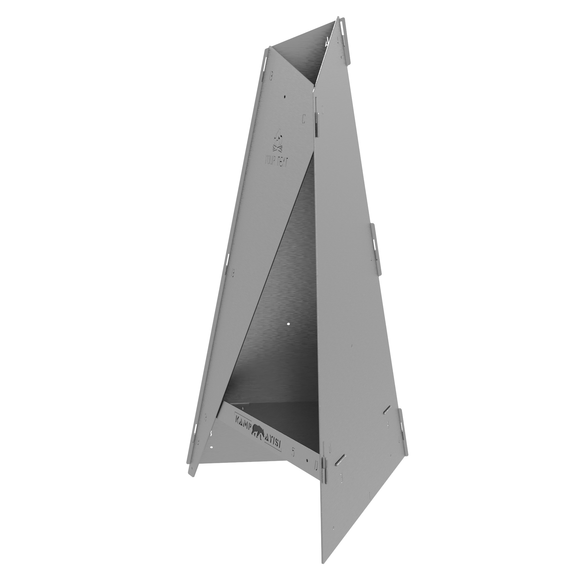Kamp Ayisi ® Blazepeak™ Katlanabilir Outdoor Piramit Soba Ve Taşin
