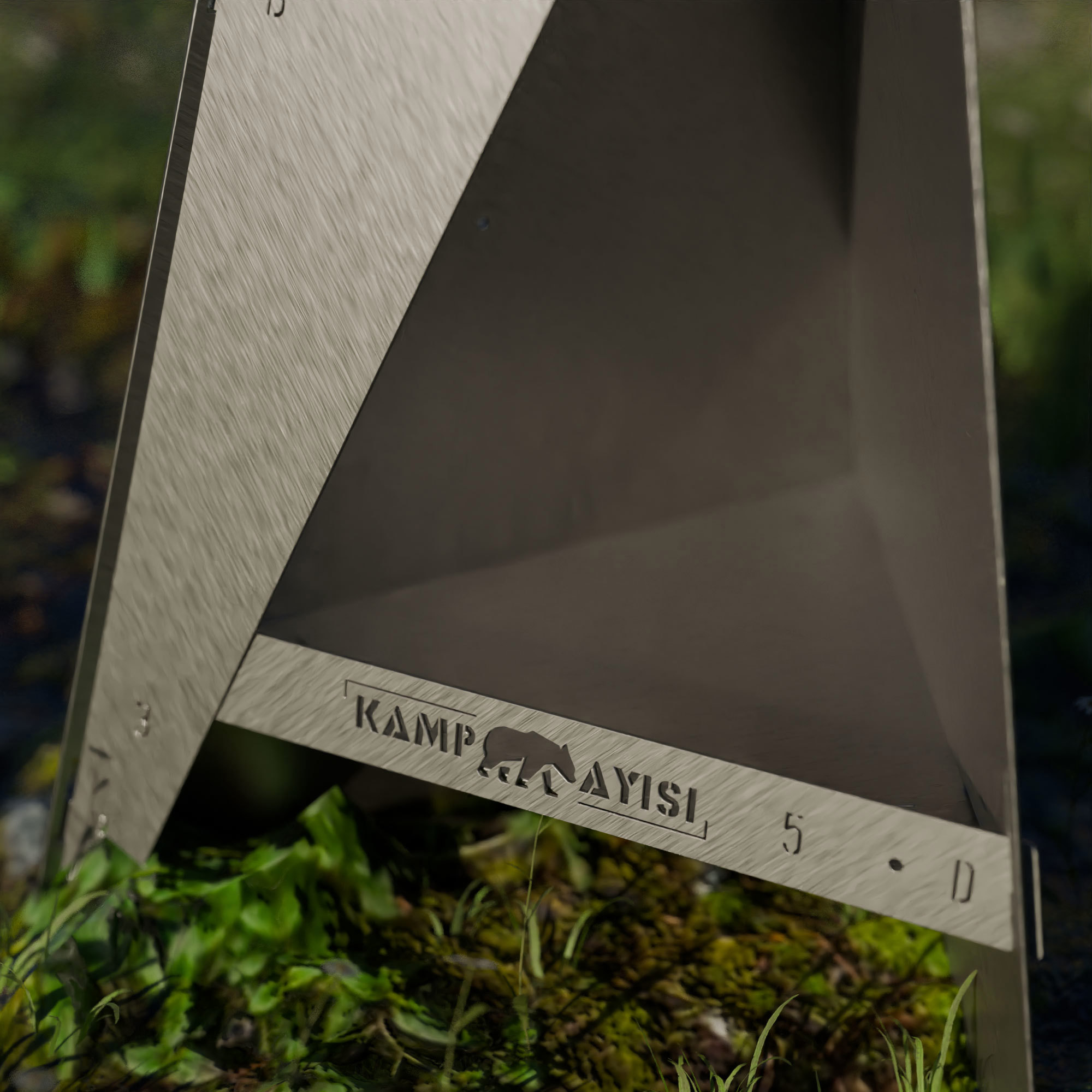 Kamp Ayisi ® Blazepeak™ Katlanabilir Outdoor Piramit Soba Ve Taşin