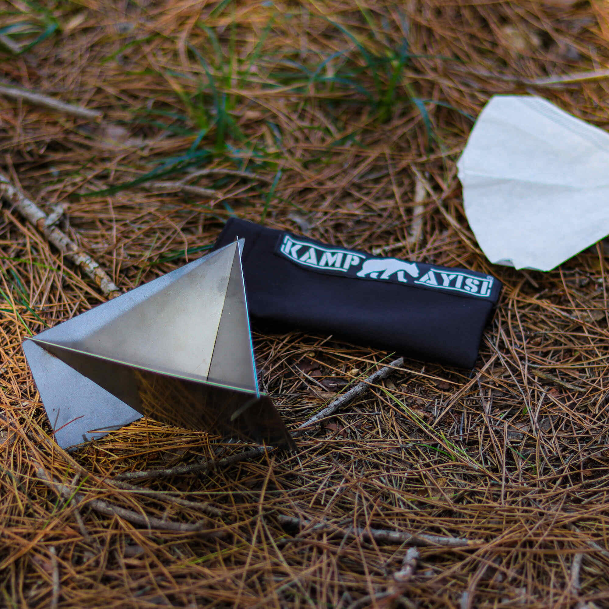 Kamp Ayisi ® Coffdripp™ V60 Filtre Kahve Demlik: Katlanabilir Pasl