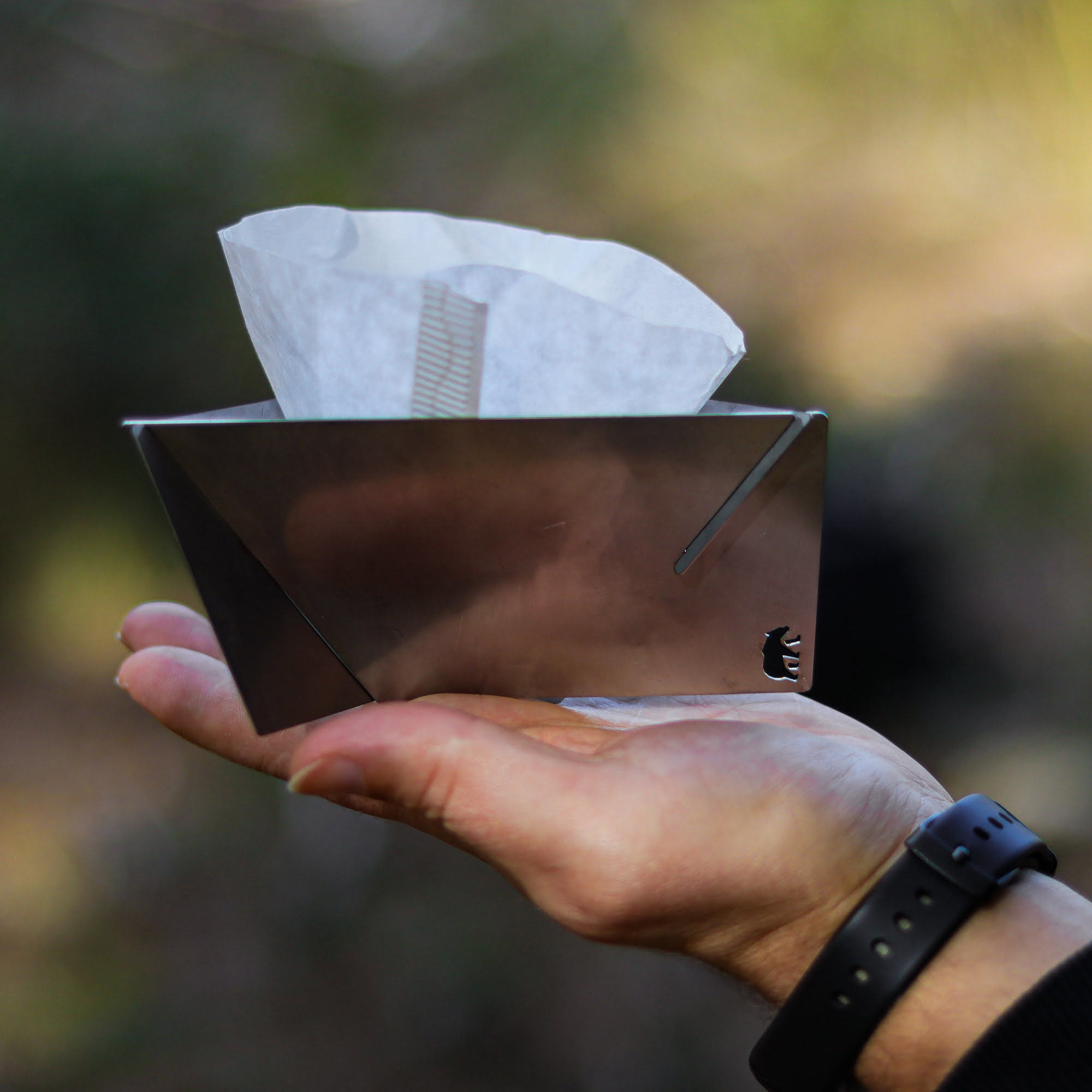 Kamp Ayisi ® Coffdripp™ V60 Filtre Kahve Demlik: Katlanabilir Pasl