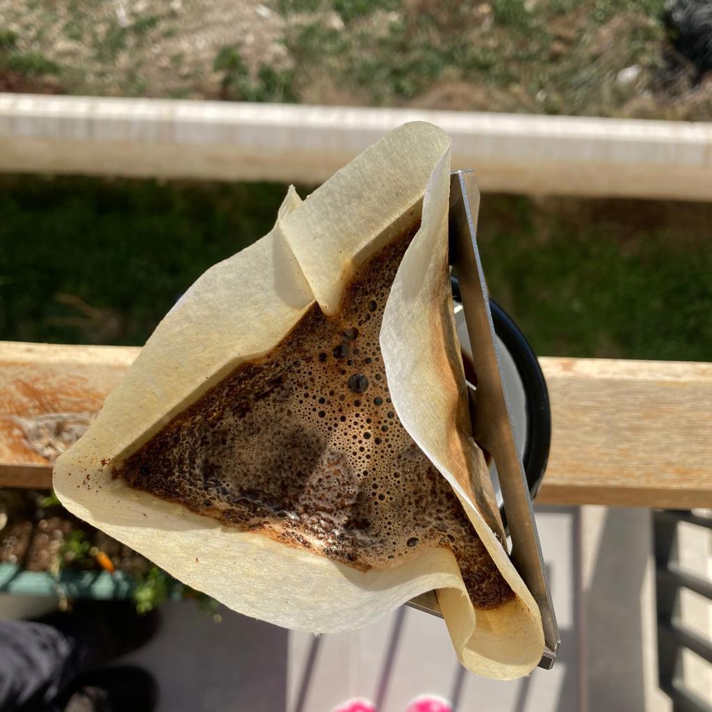 Kamp Ayisi ® Coffeex Drip™ Kahve Damitici: Katlanir Paslanmaz Meta