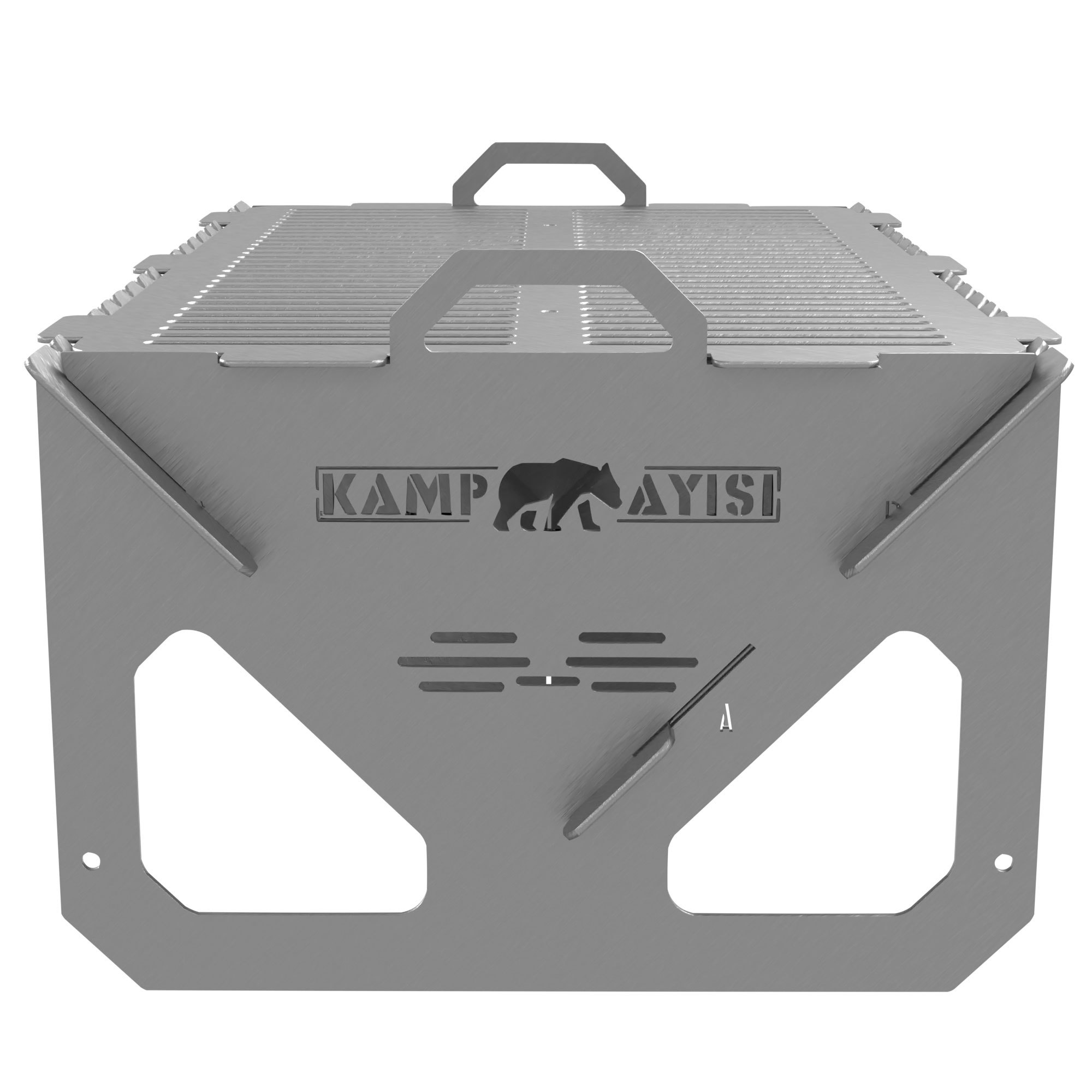 Kamp Ayisi ® Easy Mangal™: Taşinabilir Katlanabilir Hafif İzgara 
