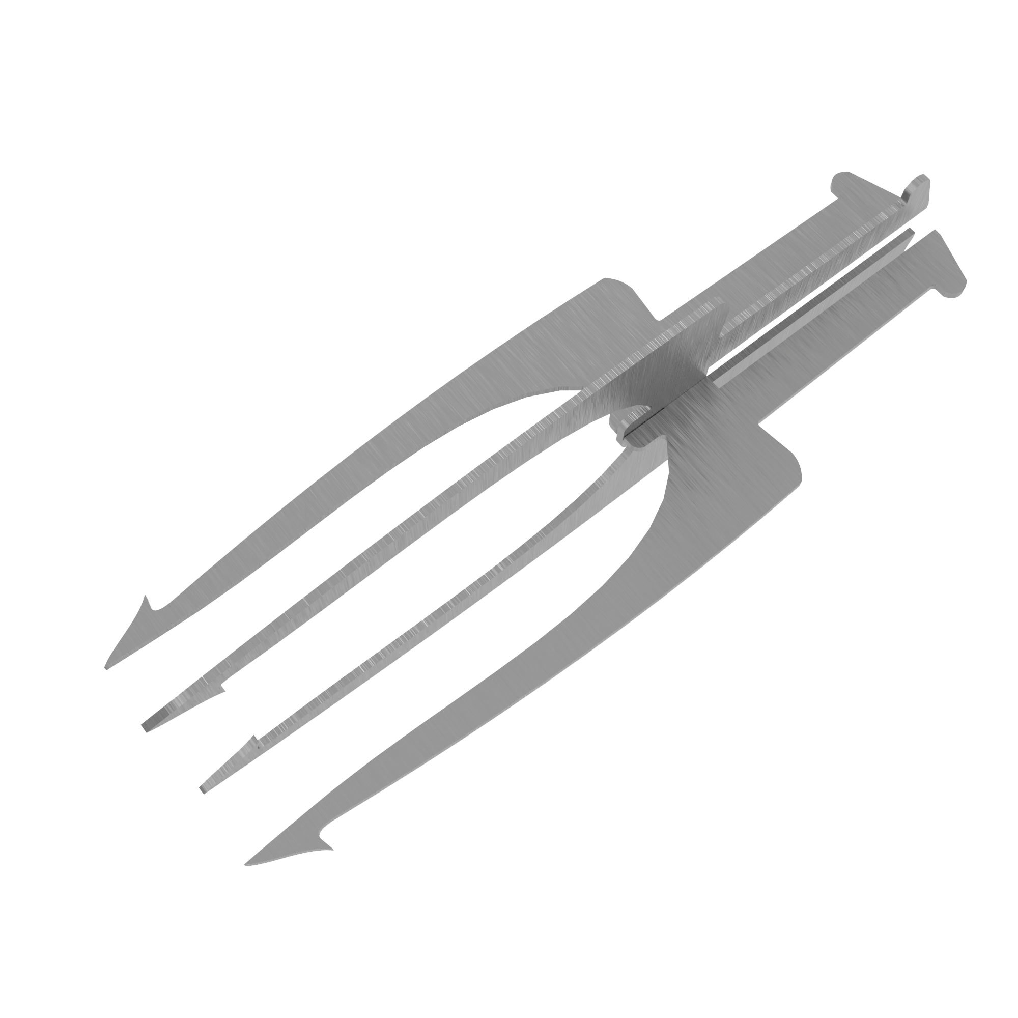 Kamp Ayisi ® Fiskspids™ Bushcraft Metal 2Mm Mizrak Ucu 