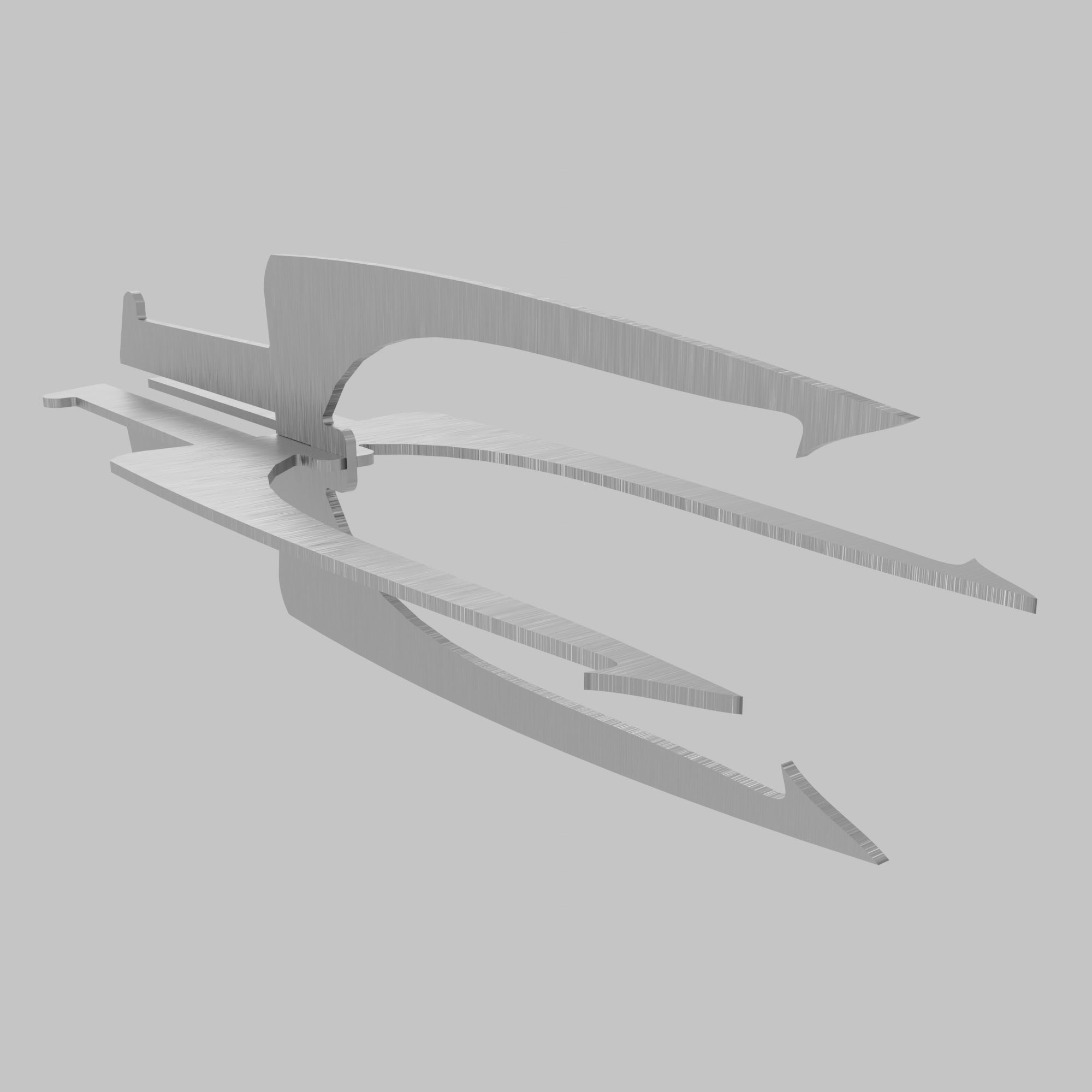 Kamp Ayisi ® Fiskspids™ Bushcraft Metal 2Mm Mizrak Ucu 