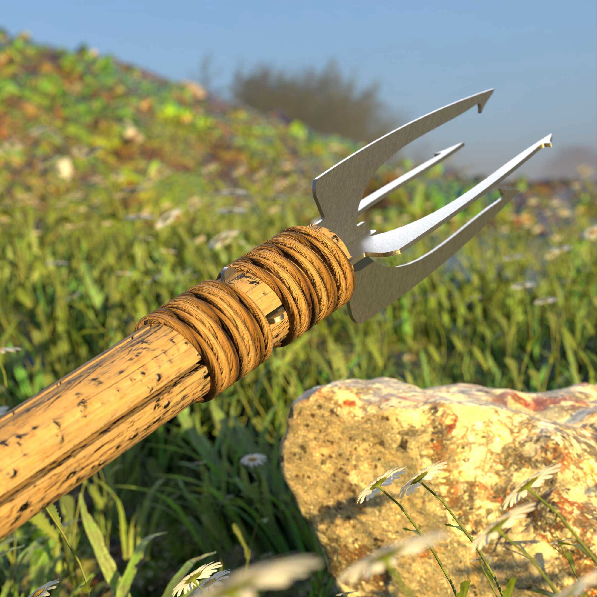 Kamp Ayisi ® Fiskspids™ Bushcraft Metal 2Mm Mizrak Ucu 