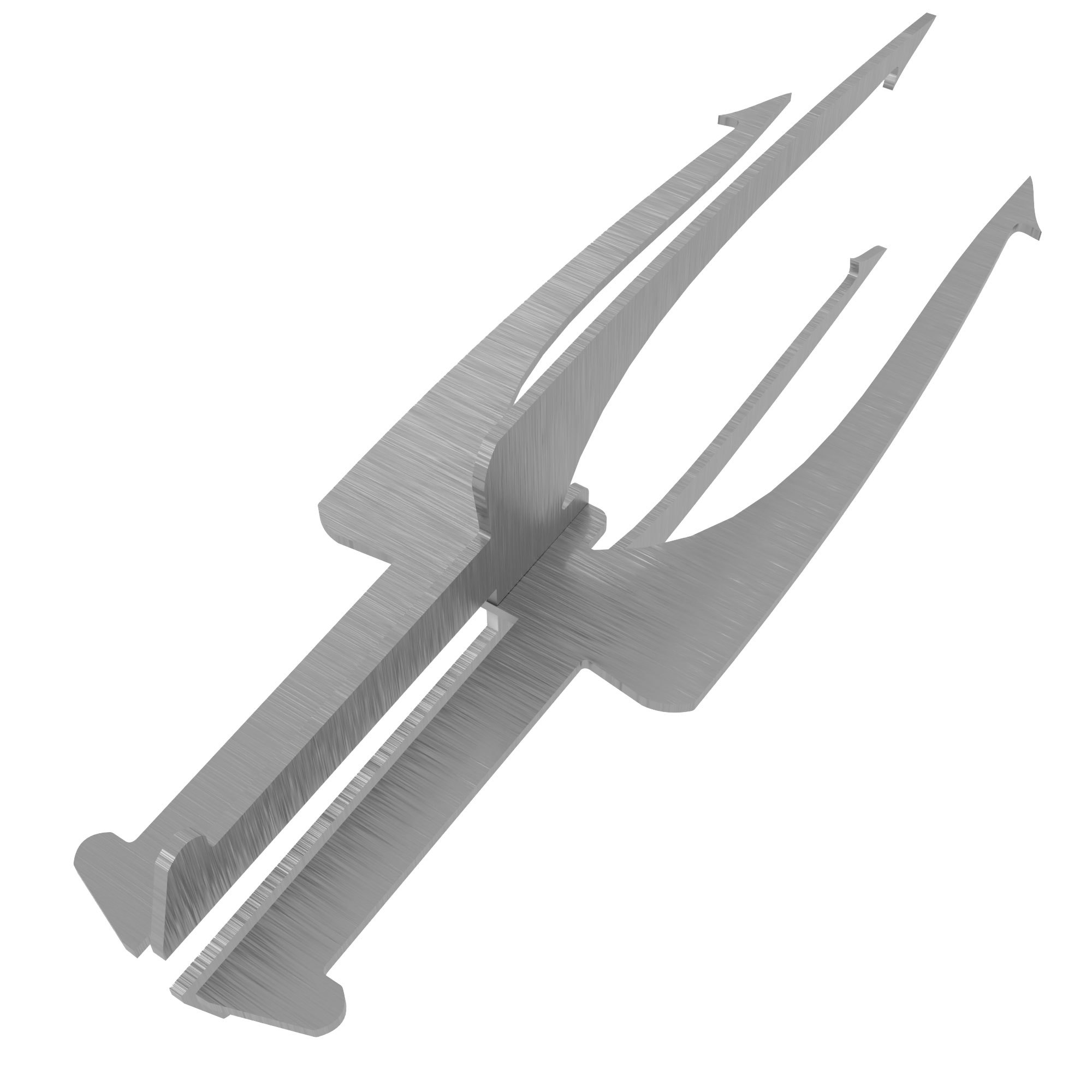 Kamp Ayisi ® Fiskspids™ Bushcraft Metal 2Mm Mizrak Ucu 