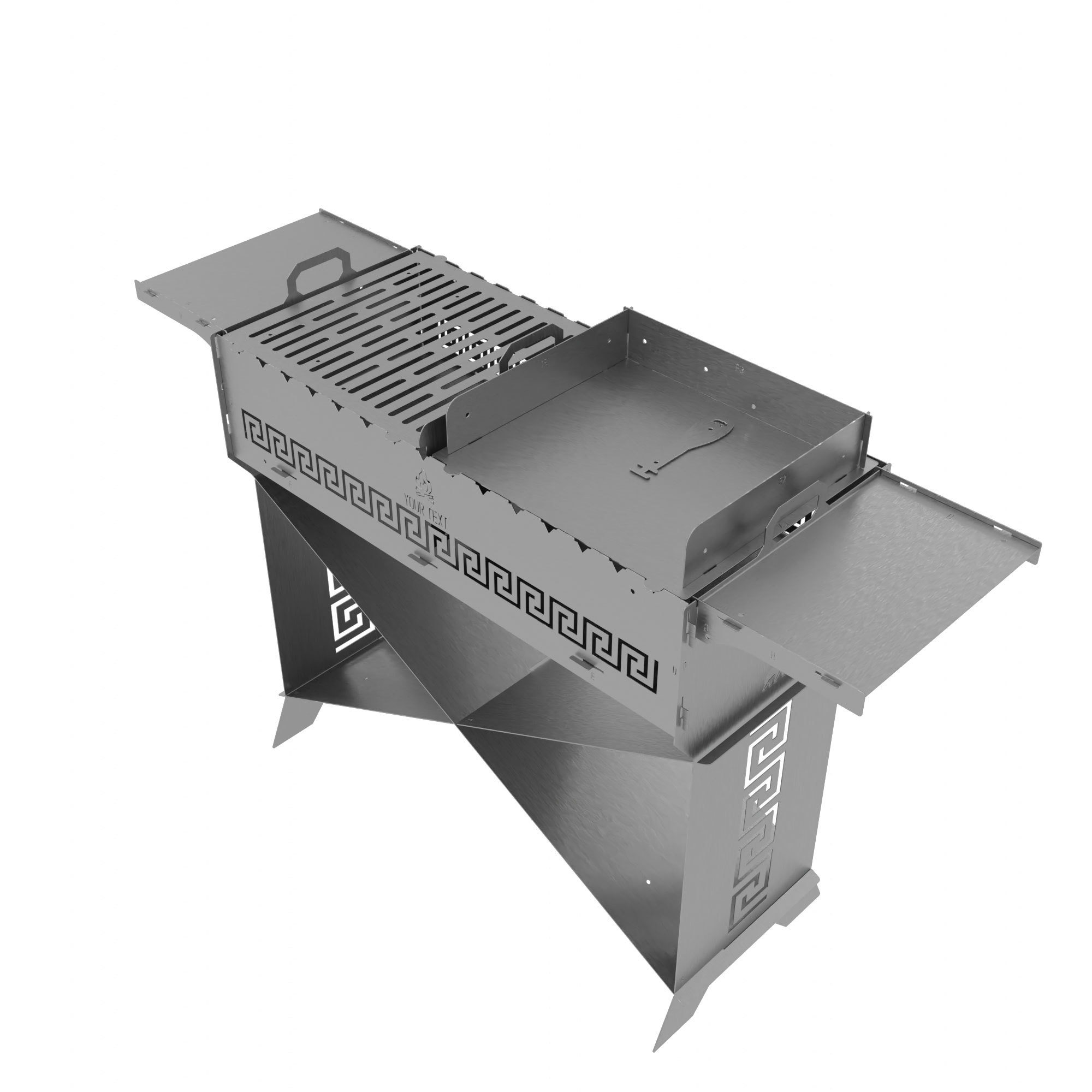 Kamp Ayisi ® Grillhero™ Çantali Katlanir Taşinabilir Modüler Kamp 