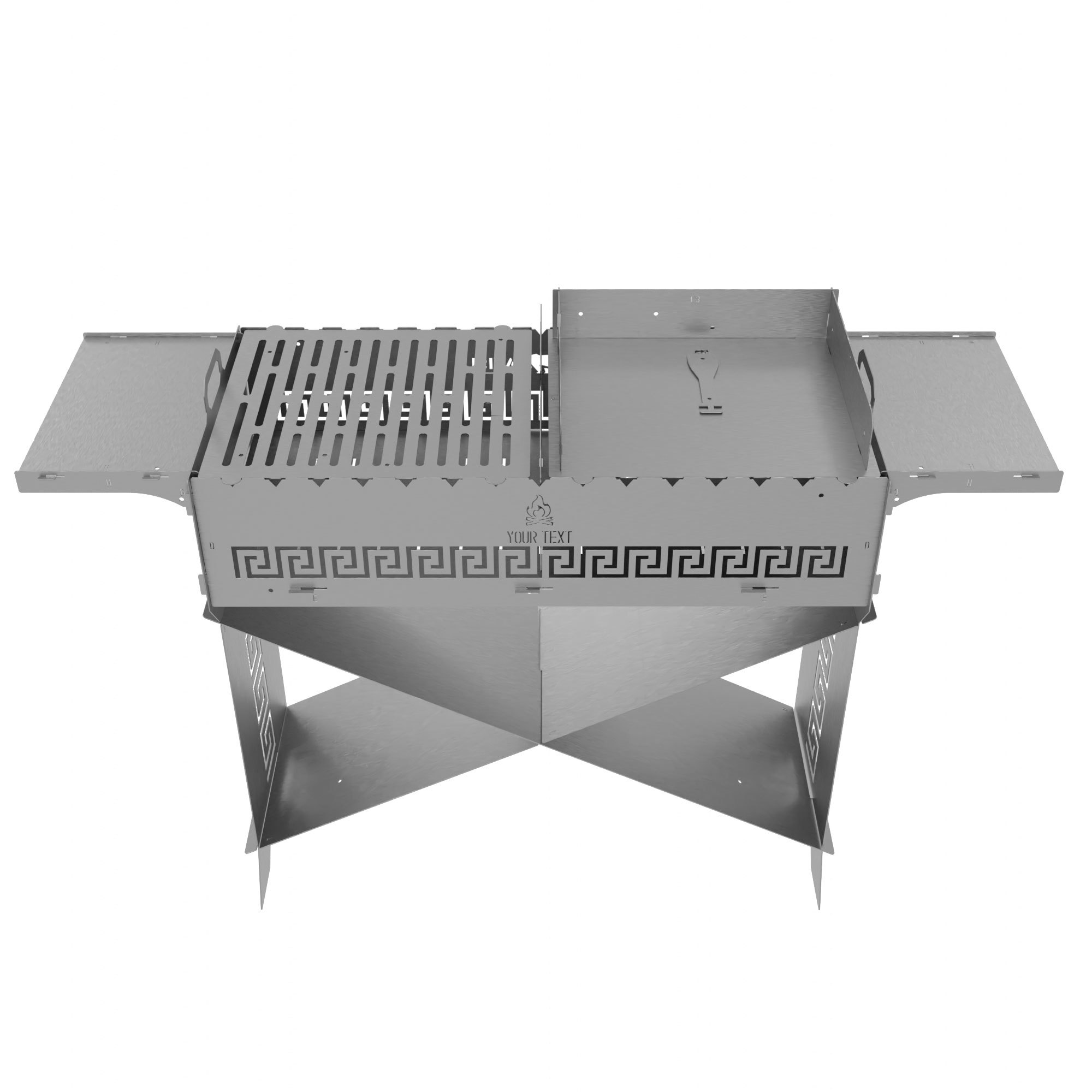 Kamp Ayisi ® Grillhero™ Çantali Katlanir Taşinabilir Modüler Kamp 
