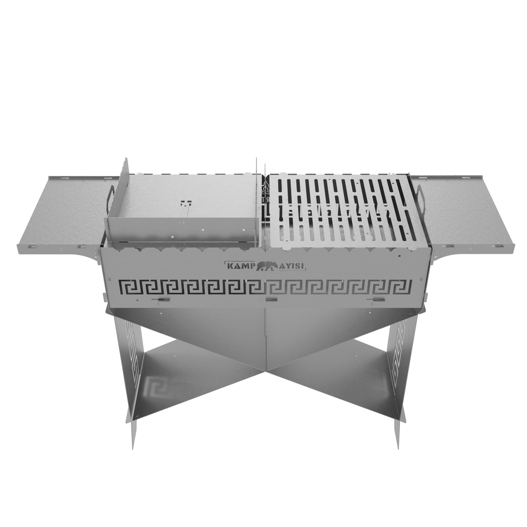 Kamp Ayisi ® Grillhero™ Çantali Katlanir Taşinabilir Modüler Kamp 