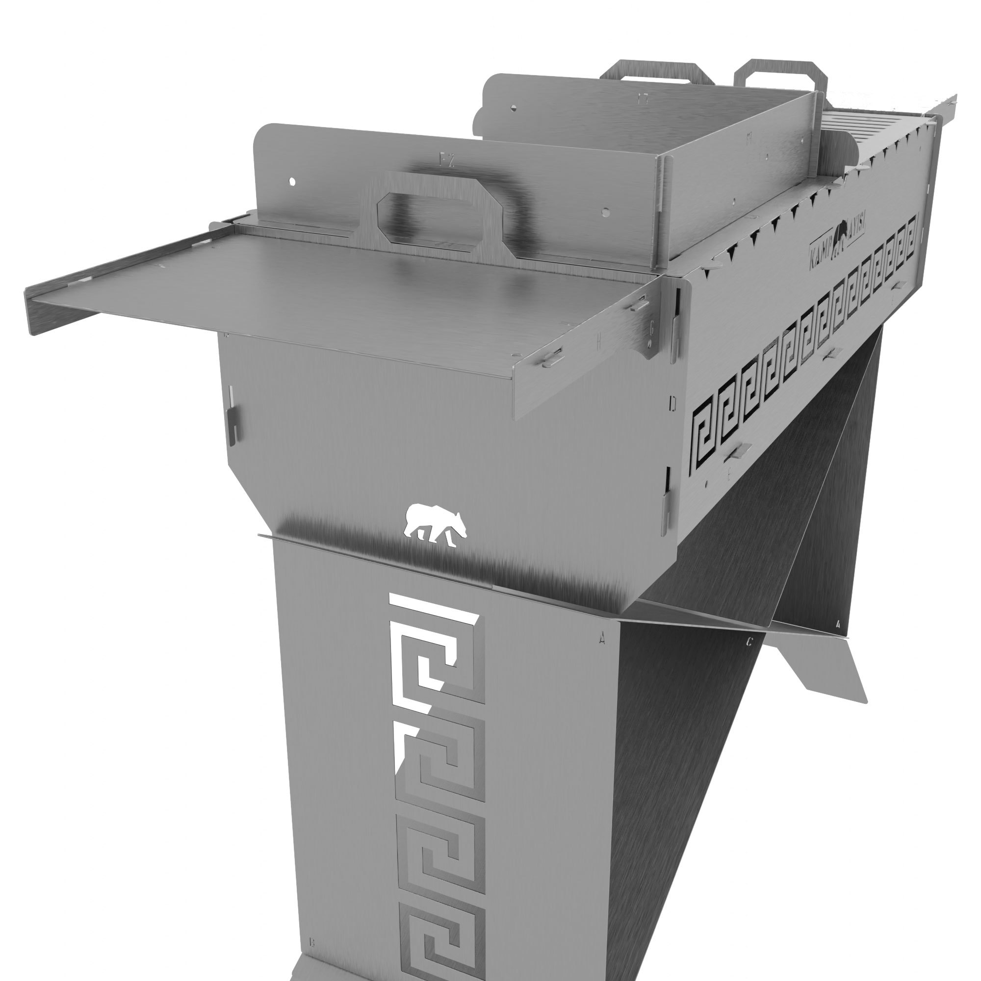 Kamp Ayisi ® Grillhero™ Çantali Katlanir Taşinabilir Modüler Kamp 