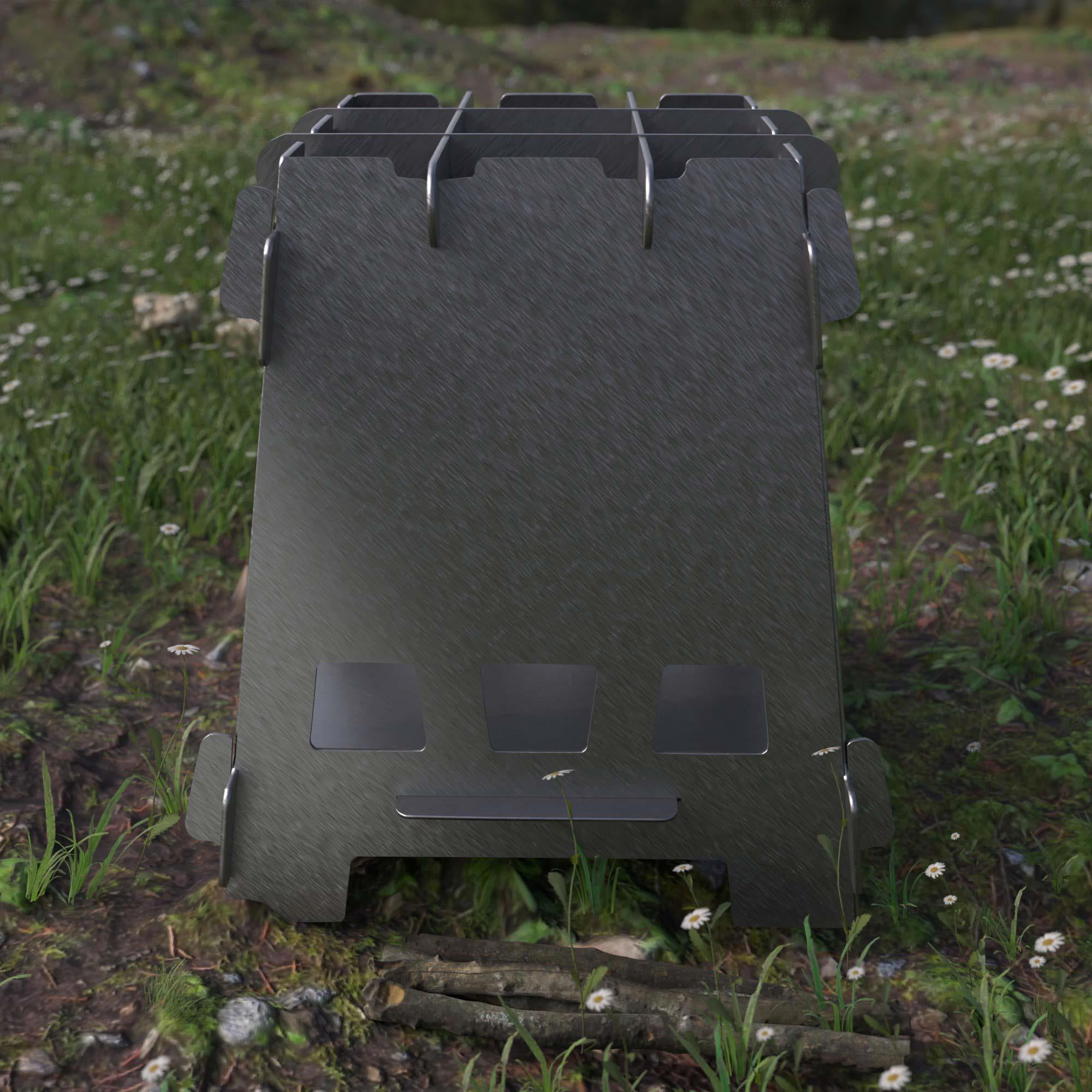 Kamp Ayısı ® İnox™ 1Mm Paslanmaz Galvaniz Çelik Su Geçirmez Çantal