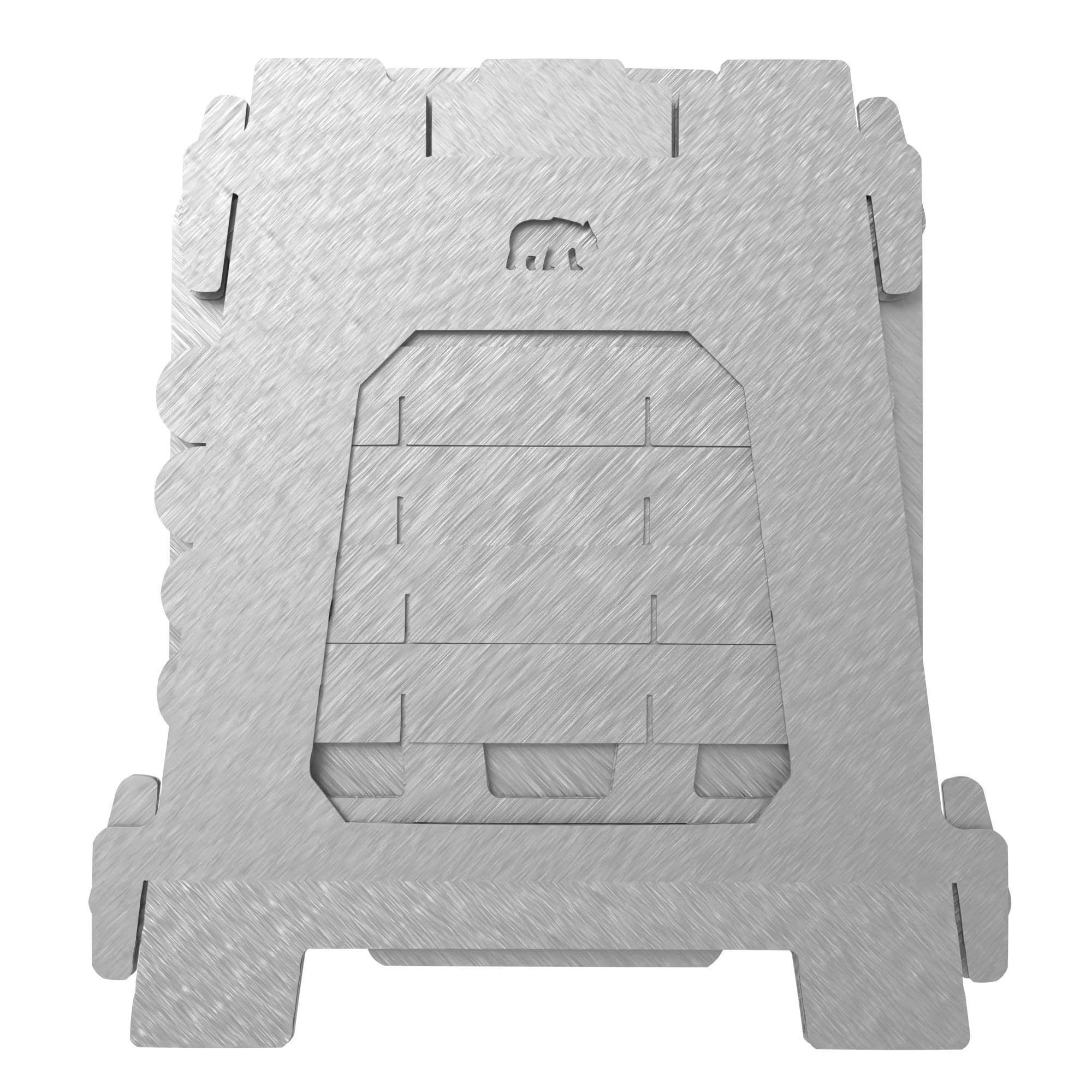 Kamp Ayısı ® İnox™ 1Mm Paslanmaz Galvaniz Çelik Su Geçirmez Çantal