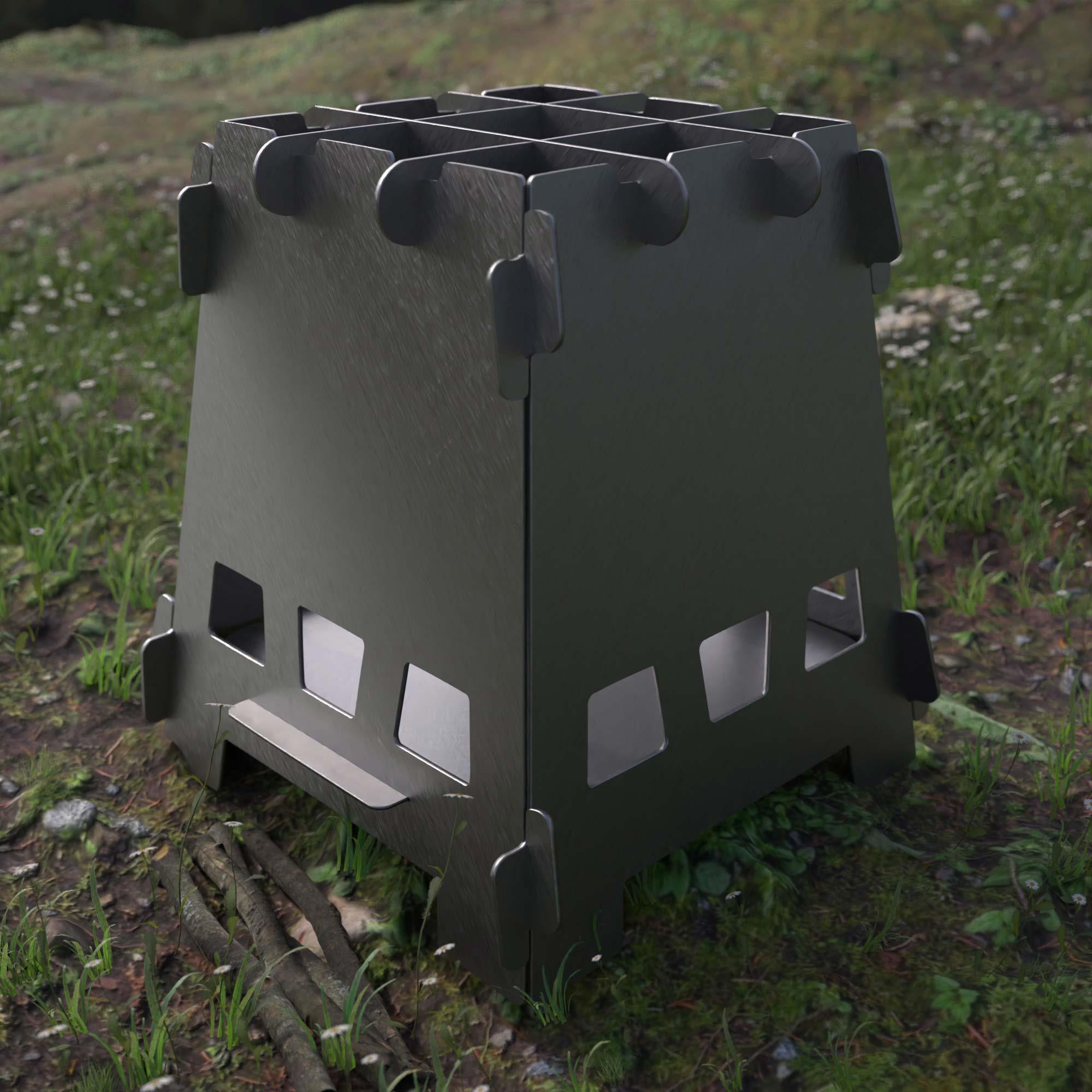 Kamp Ayısı ® İnox™ 1Mm Paslanmaz Galvaniz Çelik Su Geçirmez Çantal