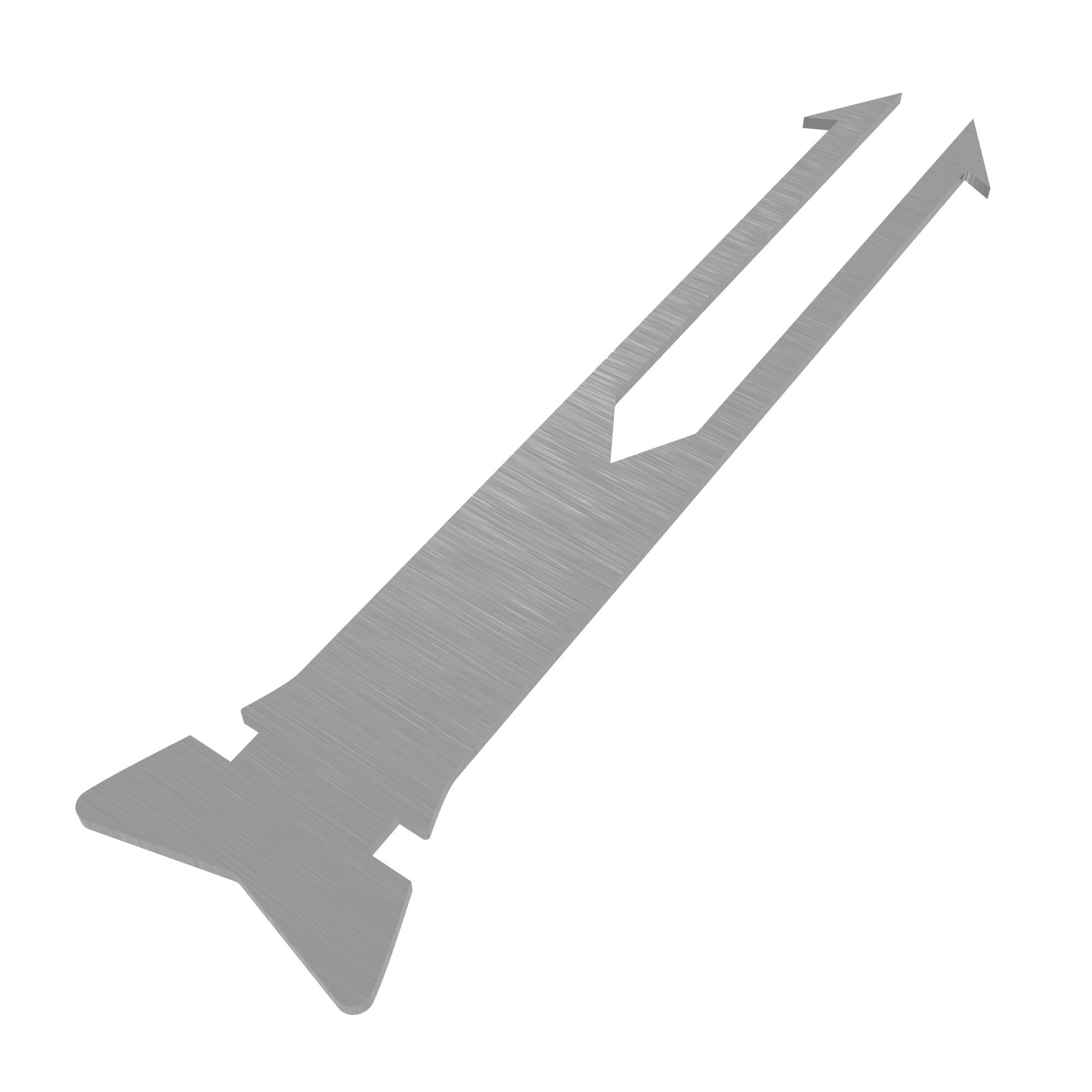 Kamp Ayisi ® Klasik Çift Ağizli Bushcraft Balikçi Mizrak Ucu 