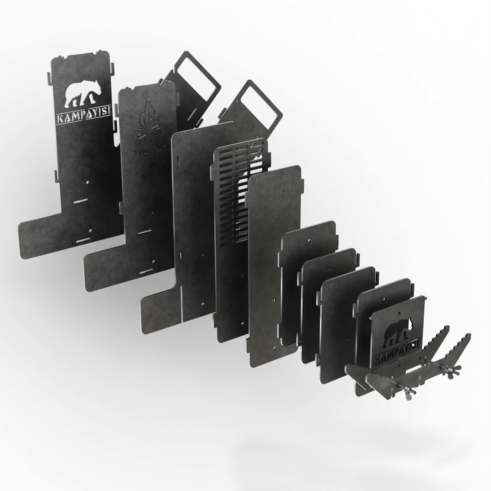 Kamp Ayisi ® Nordifyr™ Roket Soba: Katlanabilir Taşima Çantali Kam Kamp Ayisi ® Nordifyr™ Roket Soba: Katlanabilir Taşima Çantali Kam