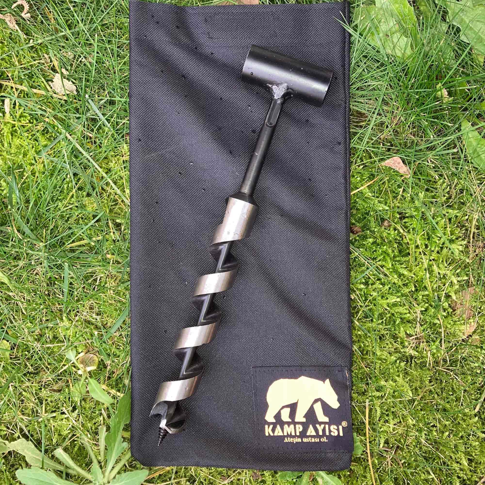 Kamp Ayisi ® Nordic™ Delme Çapi 24 Mm - Bushcraft İsveç El Burgusu