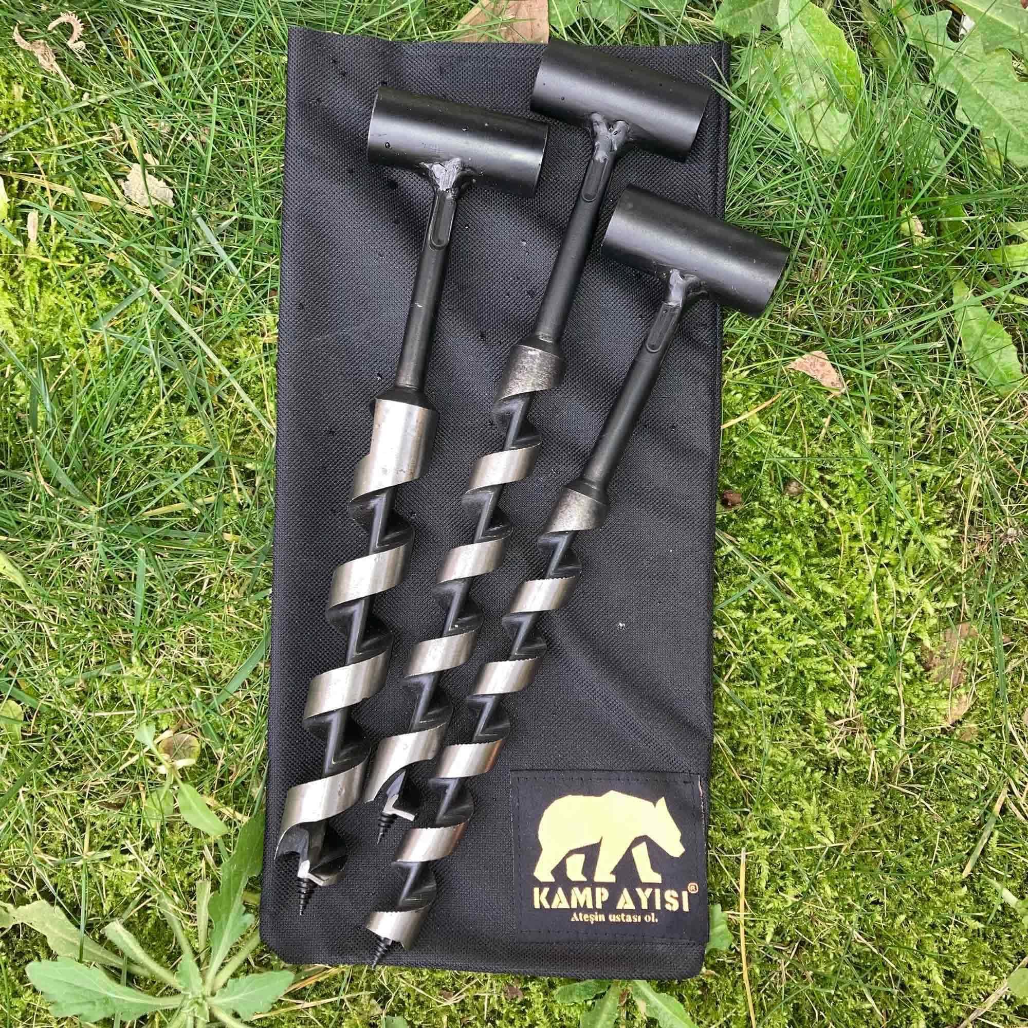 Kamp Ayisi ® Nordic™ Delme Çapi 20 Mm - Bushcraft İsveç El Burgusu