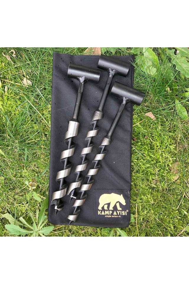 Kamp Ayisi ® Nordic™ Delme Çapi 18 Mm - Bushcraft İsveç El Burgusu