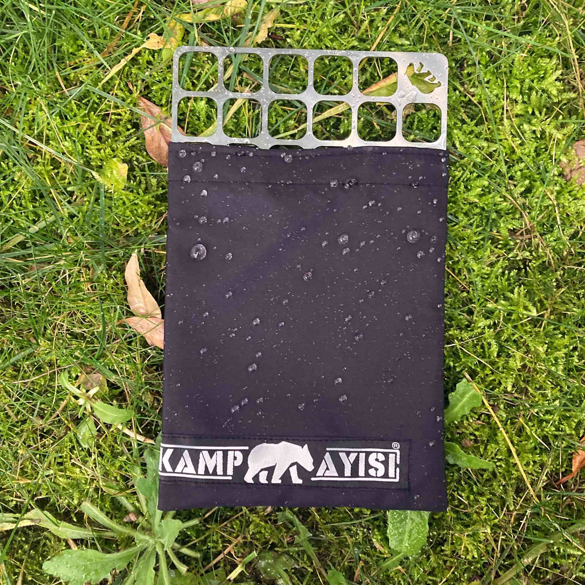 Kamp Ayısı ® Openairwire™ Taşıma Çantalı Paslanmaz Çelik 13 Cm X 1