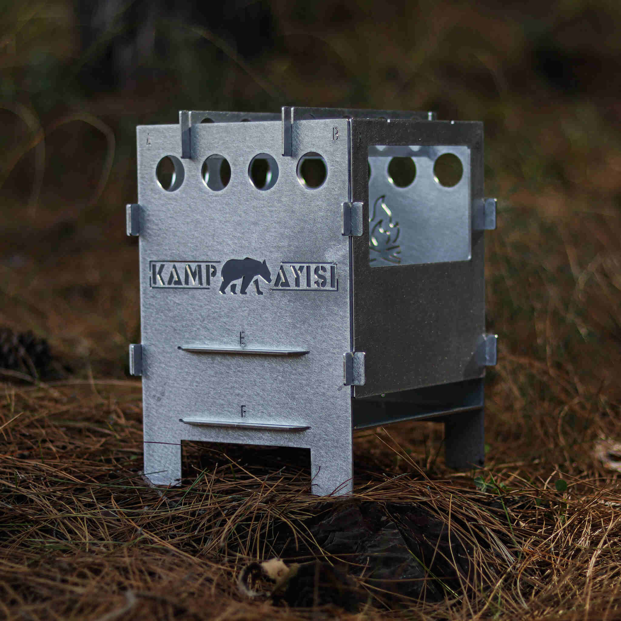 Kamp Ayisi ® Pyrolite™ Ateş Kutusu: Pratik Ve Katlanir Çok Yakitli