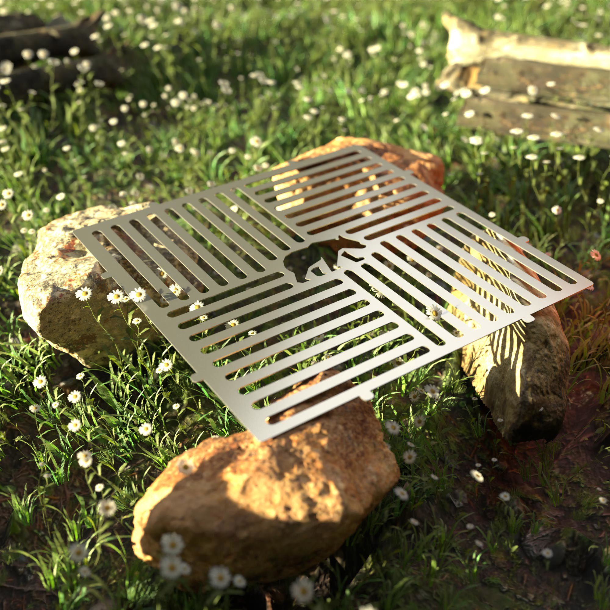 Kamp Ayısı ® Pyro Wire™: Paslanmaz Bushcraft İzgara Teli 