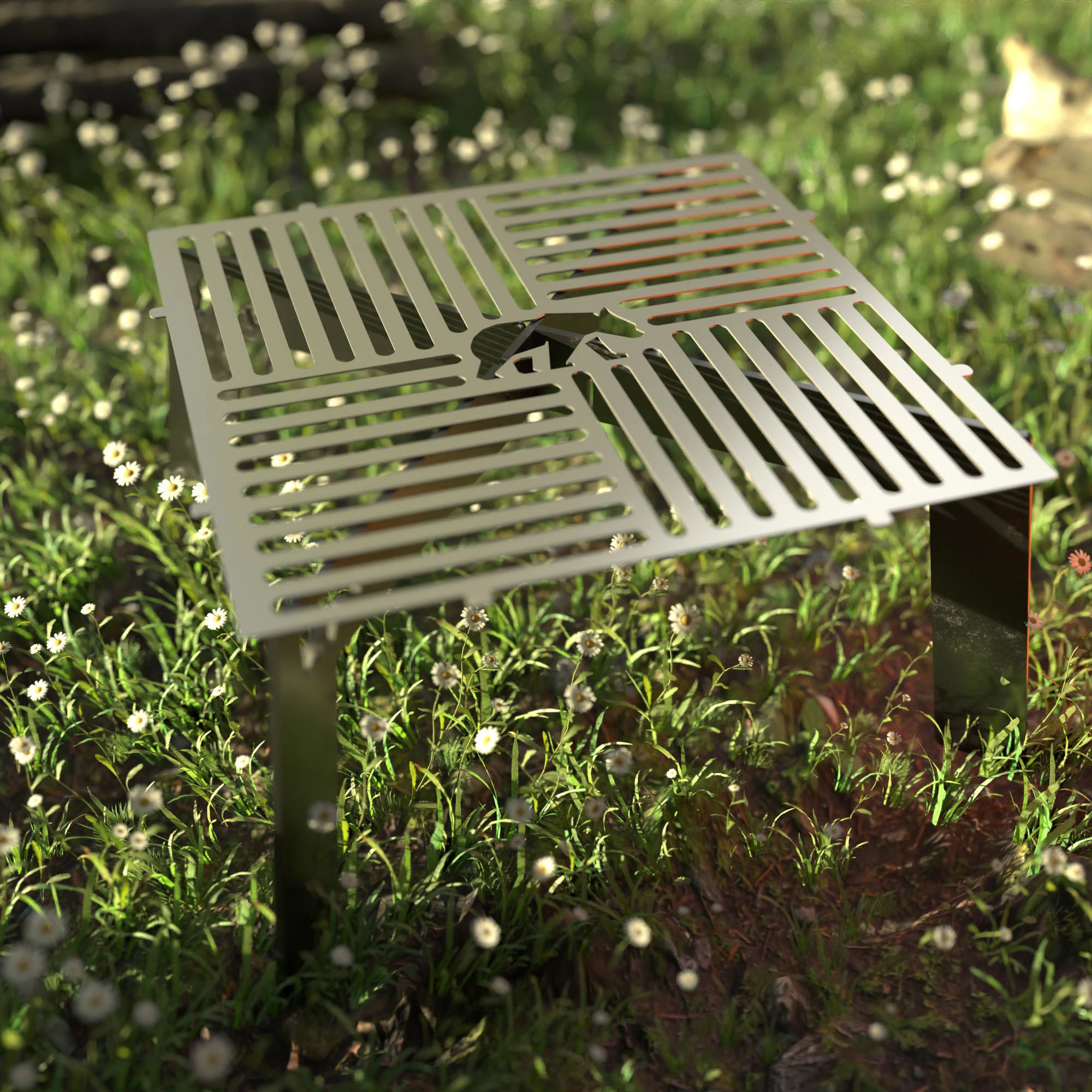 Kamp Ayısı ® Pyro Wire™: Paslanmaz Bushcraft İzgara Teli 