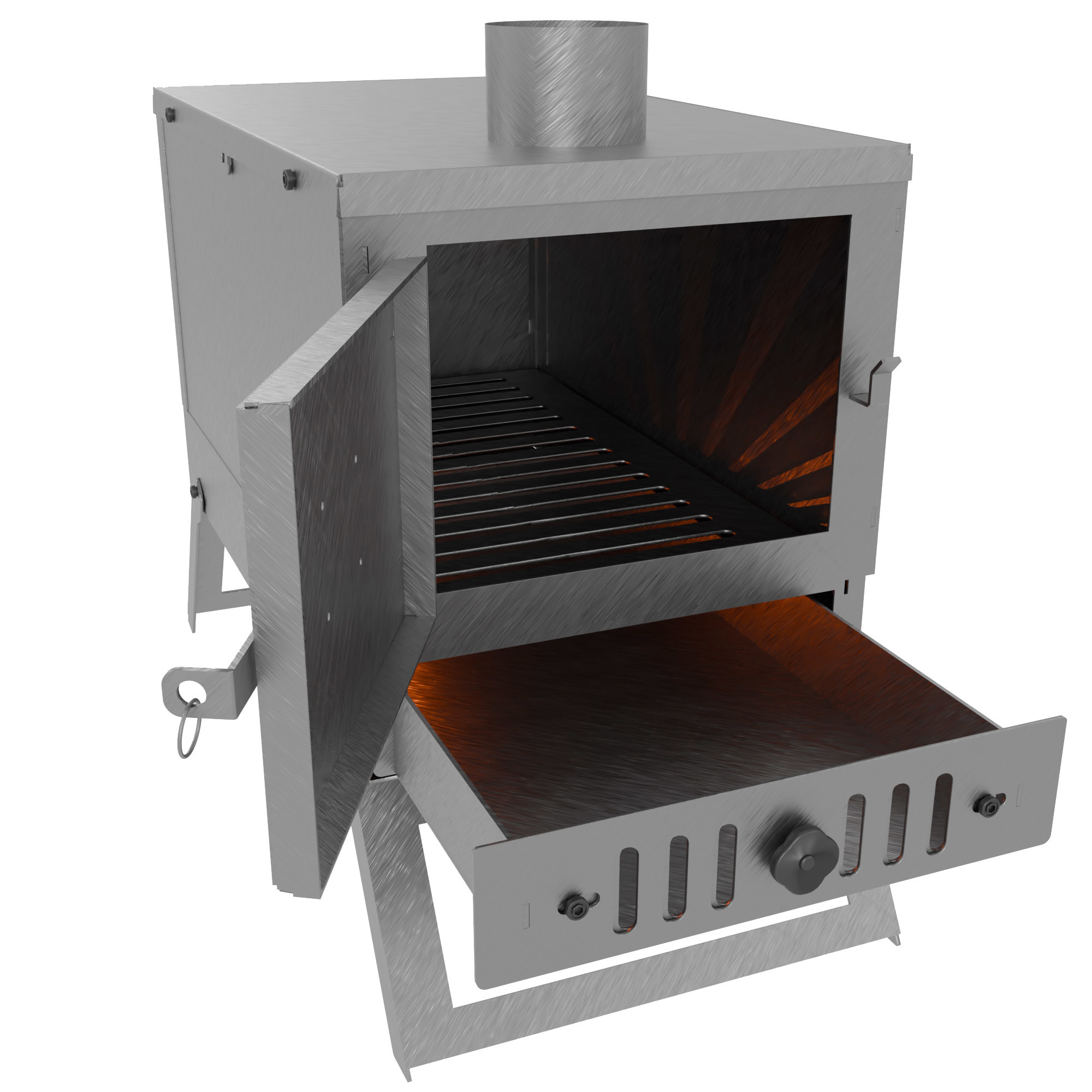 Kamp Ayisi ® Smartstove™ Katlanir Çadir Sobasi (Ön Sipariş) 