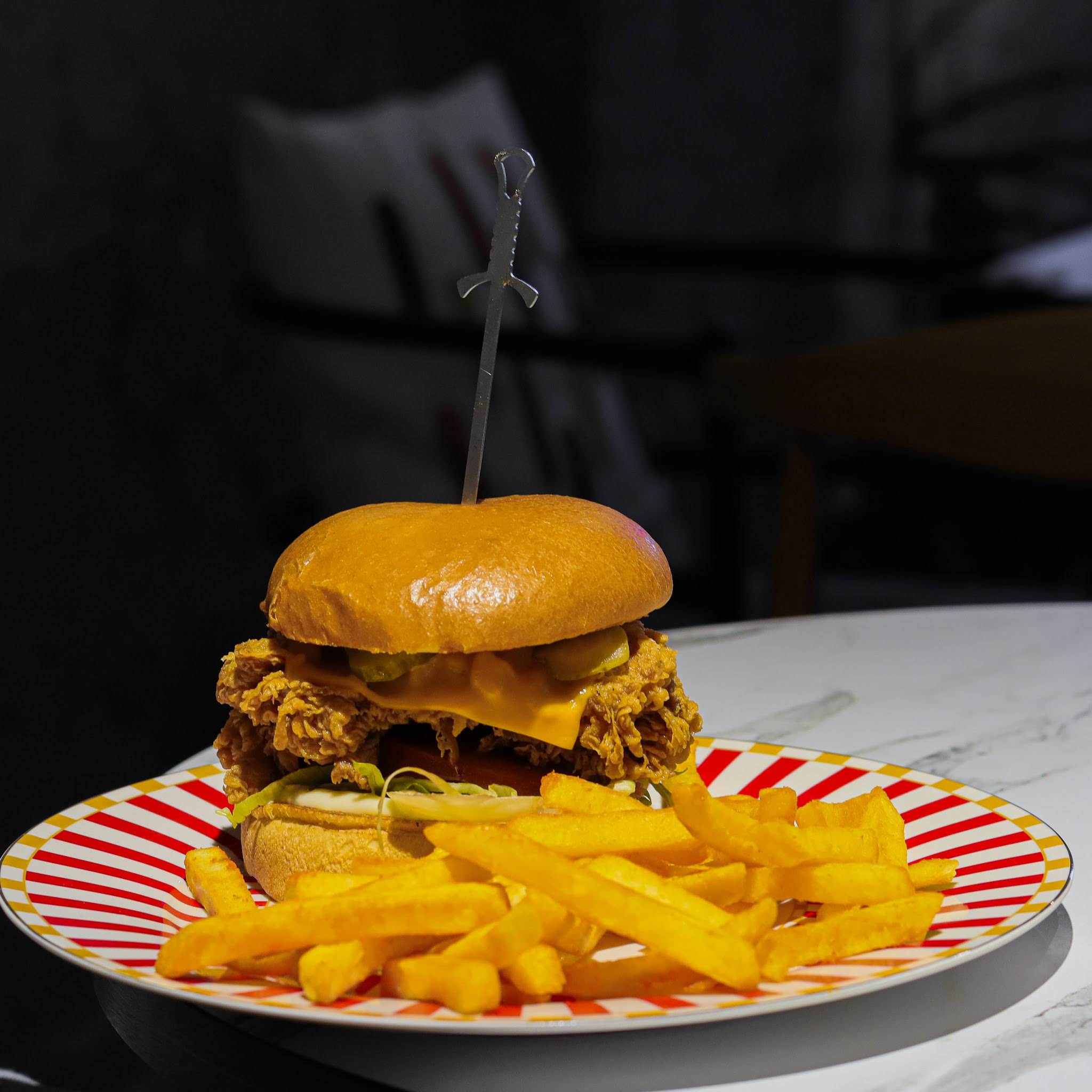 Kamp Ayısı ® Sword™ 6 Adet Paslanmaz Çelik Burger Şişi 