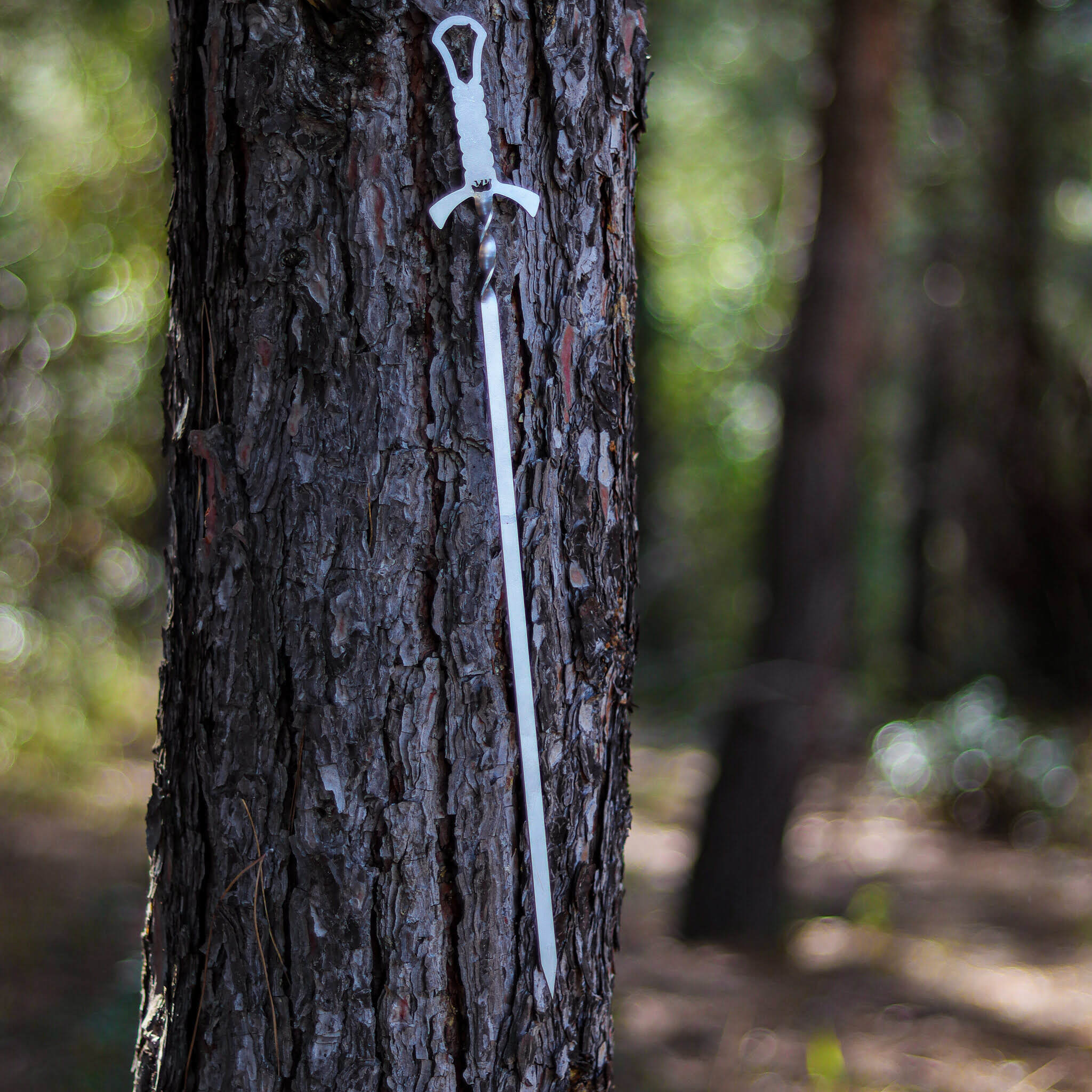 Kamp Ayısı ® Valerion™ 6 Adet Paslanmaz Çelik Kebab İzgara Şişi 