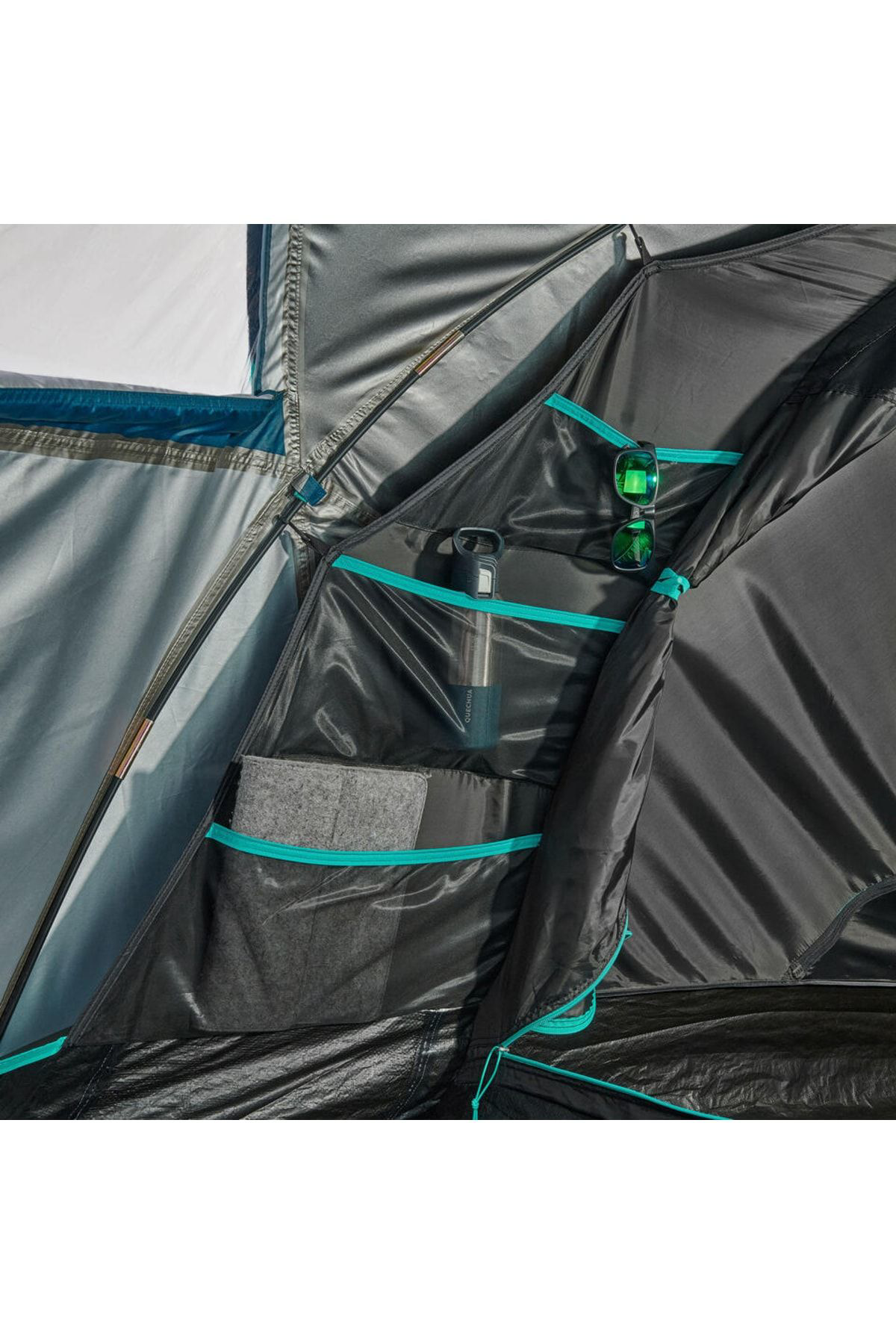 Quechua - Kamp Çadiri 3 Kişilik Mh100 Xl Fresh Black