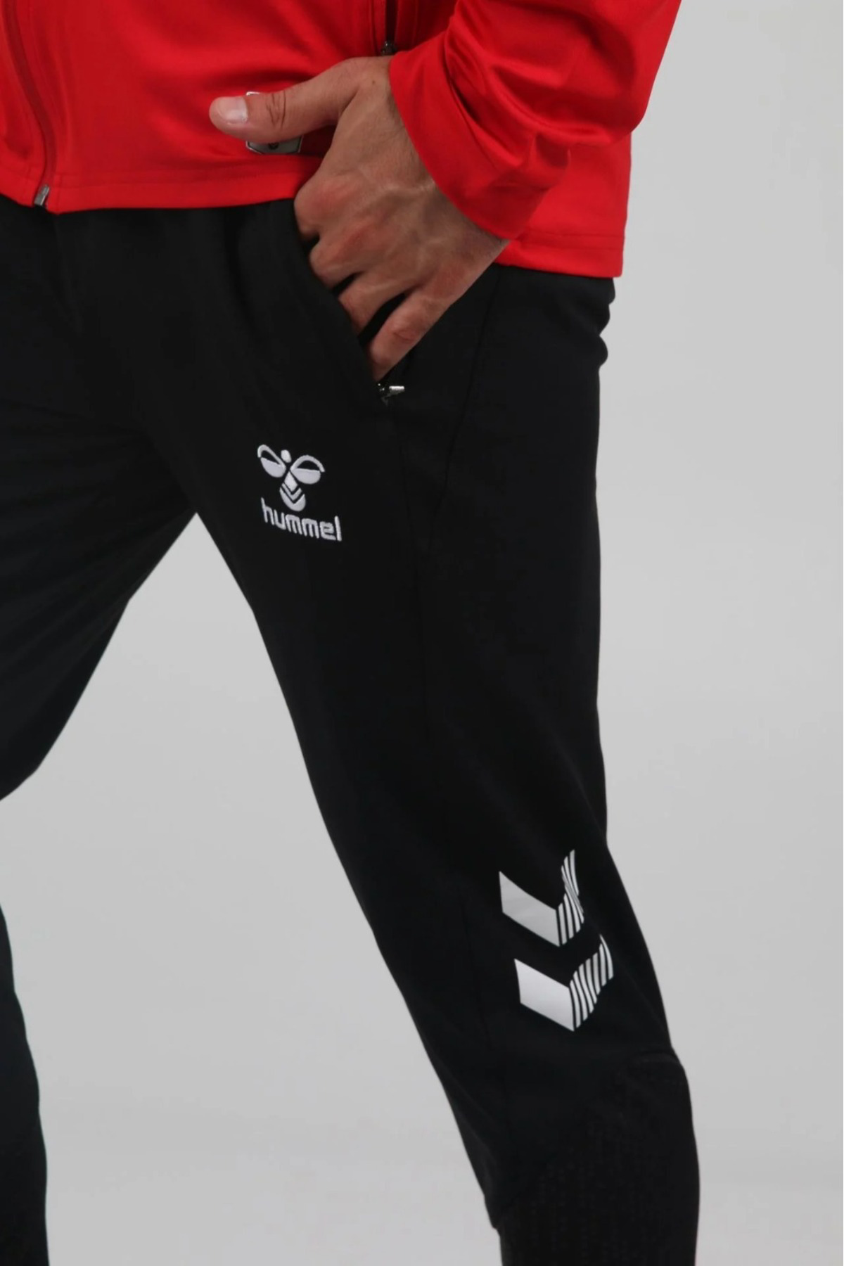 Hummel Kamp Eşofman Takimi Oregon Kırmızı, Üst Ve Alt-2Xl