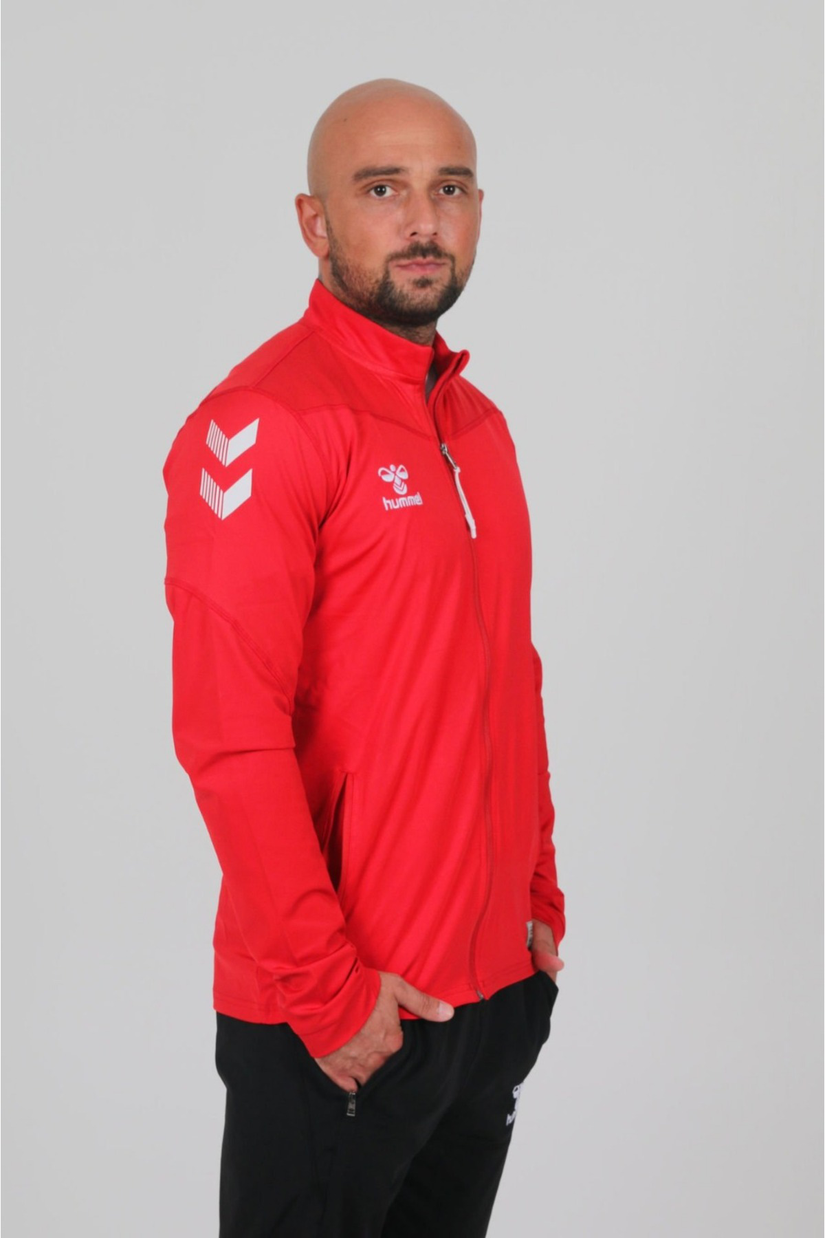 Hummel Kamp Eşofman Takimi Oregon Kırmızı, Üst Ve Alt-2Xl