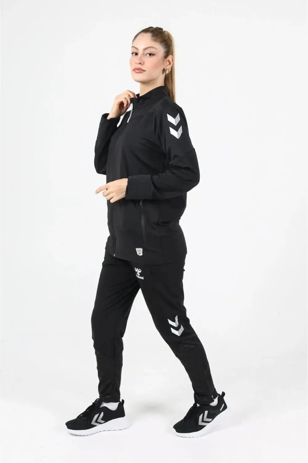 KAMP EŞOFMAN TAKIMI Oregon Siyah, Üst ve Alt-L