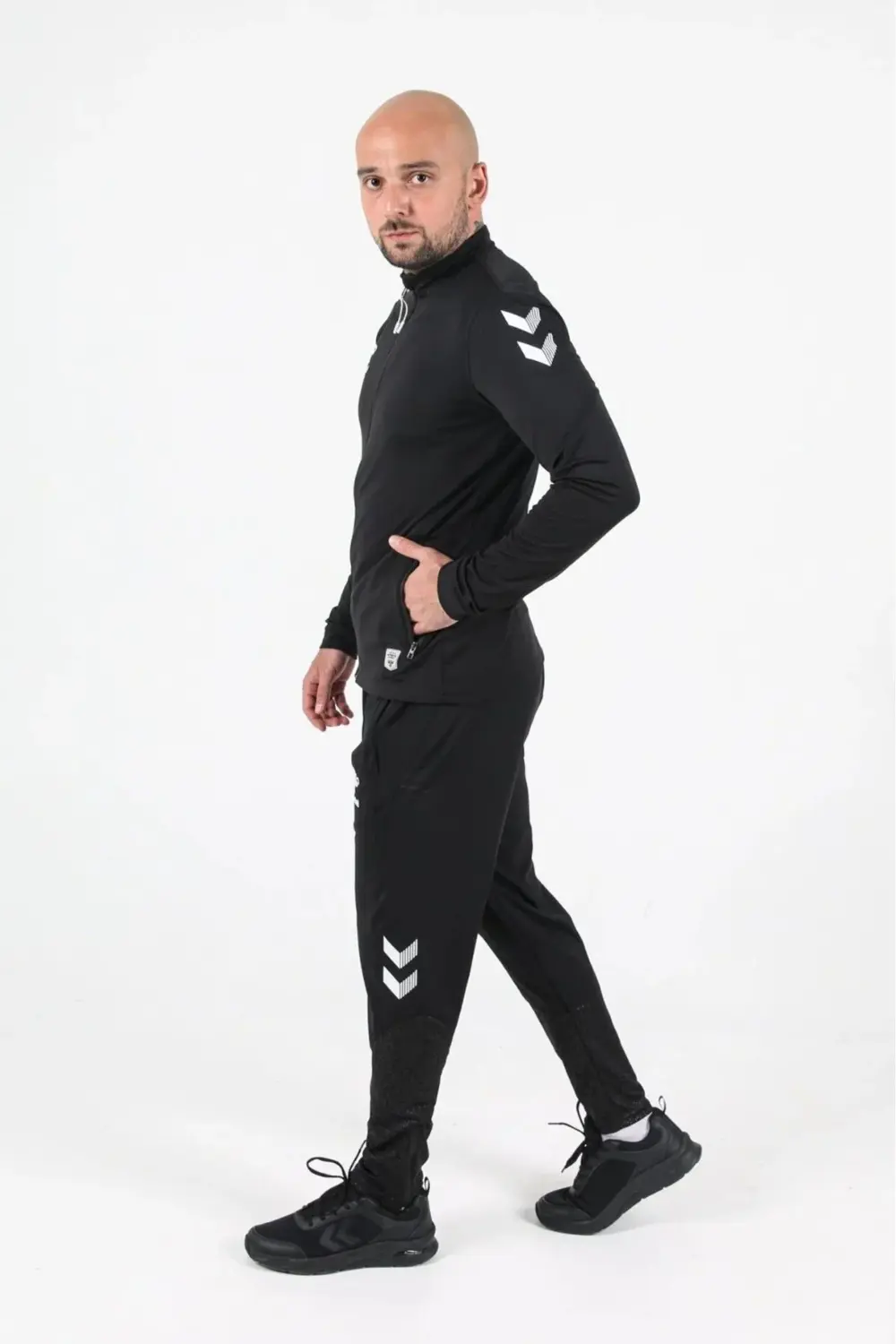 KAMP EŞOFMAN TAKIMI Oregon Siyah, Üst ve Alt-L