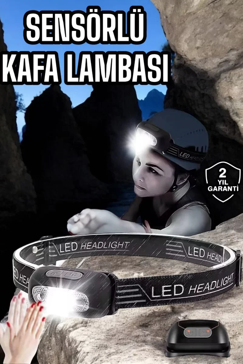 Kamp Feneri Şarj Edilebilir Güneş Enerjili Işıldak USB Şarjlı - L