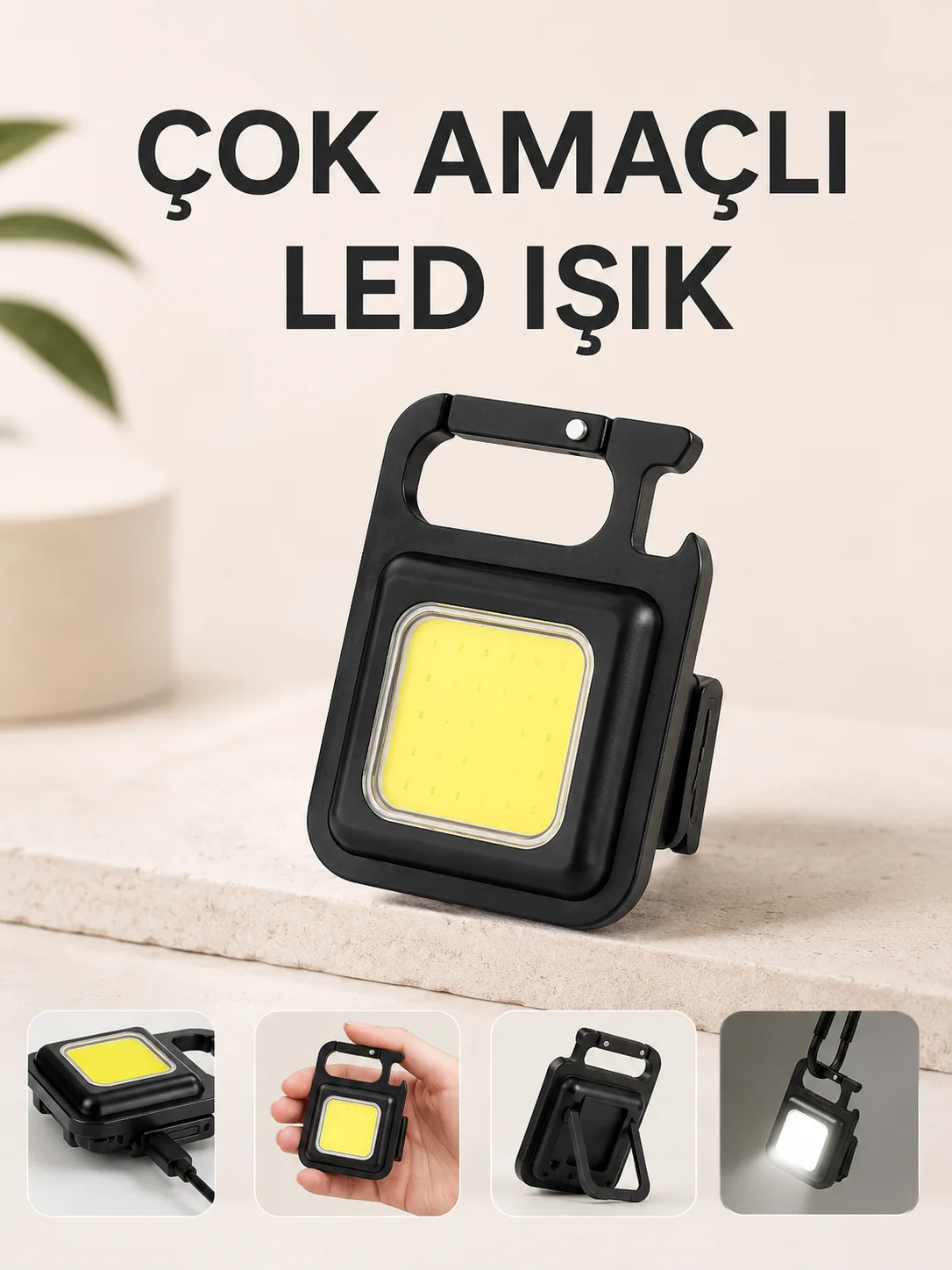 Kamp Işığı Çok Fonksiyonlu Taşınabilir Anahtarlık Kapak Açma Manyetik Özelliği Kamp Işığı Çok Fonksiyonlu Taşınabilir Anahtarlık Kapak Açma Manyetik Özelliği