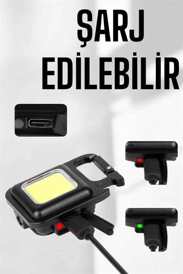 Kamp Işığı Çok Fonksiyonlu Taşınabilir Anahtarlık Kapak Açma Manyetik Özelliği Kamp Işığı Çok Fonksiyonlu Taşınabilir Anahtarlık Kapak Açma Manyetik Özelliği