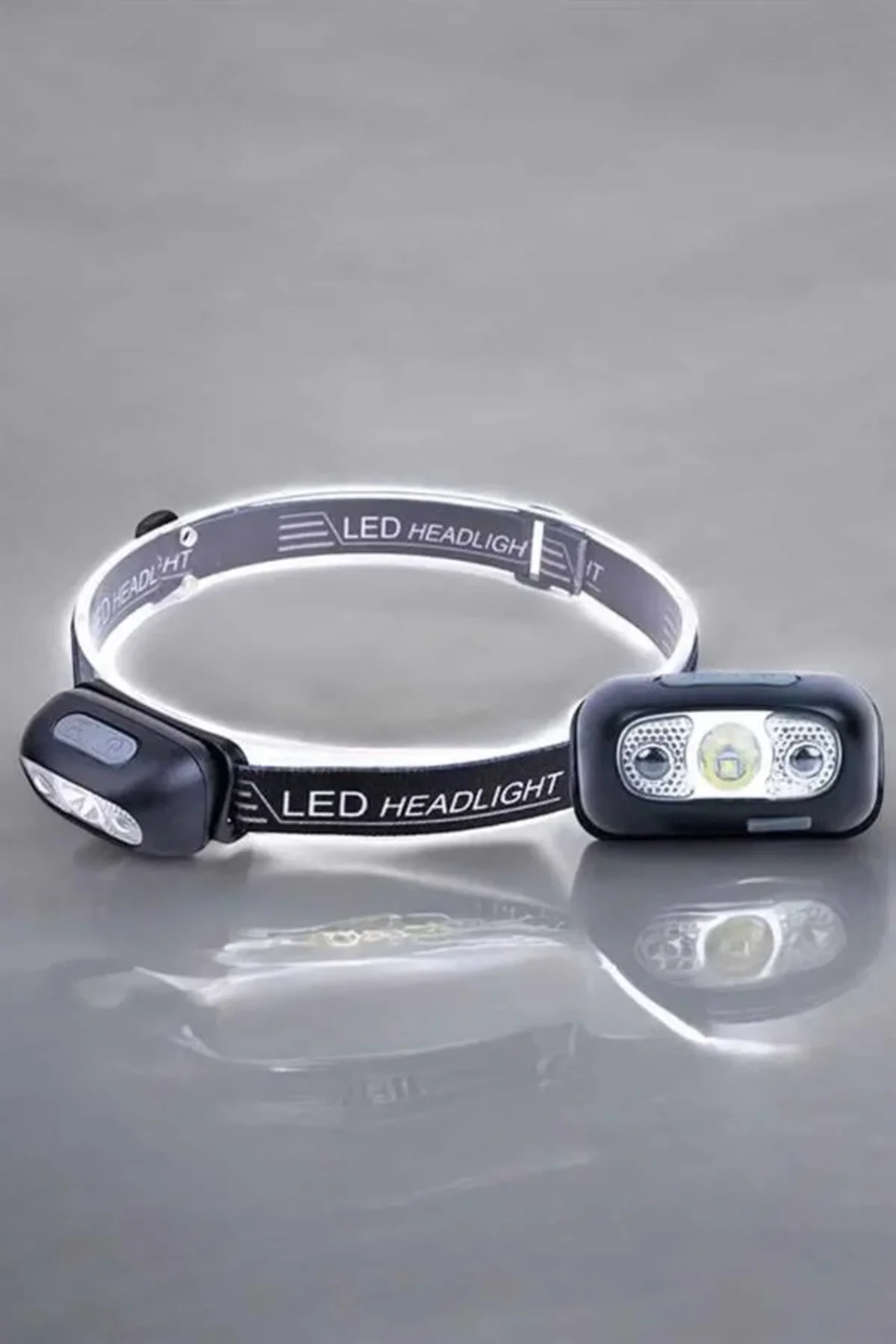 Kamp Lambası Led Işık Kafa Lambası Balıkçı Lambası Ayarlanabilir