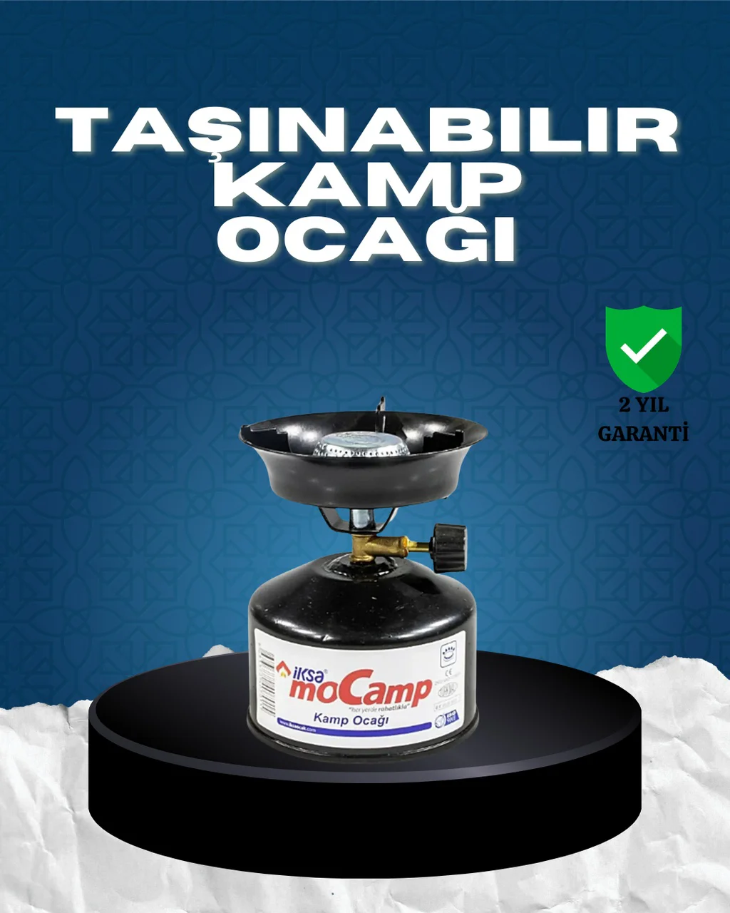 Kamp Ocağı Seti Taşınabilir Tüp Ve Denge Aparatlı Çok Renkli